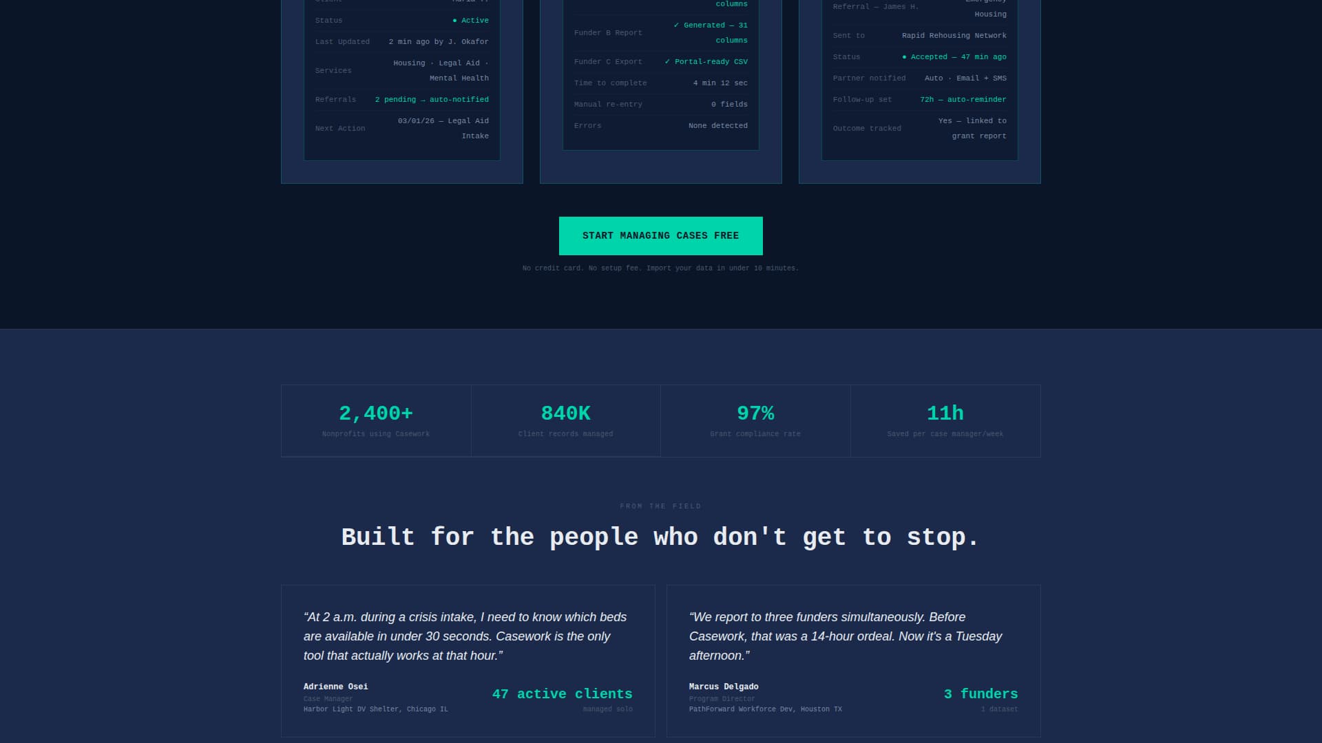 Nonprofit Software & SaaS Directory Website Template