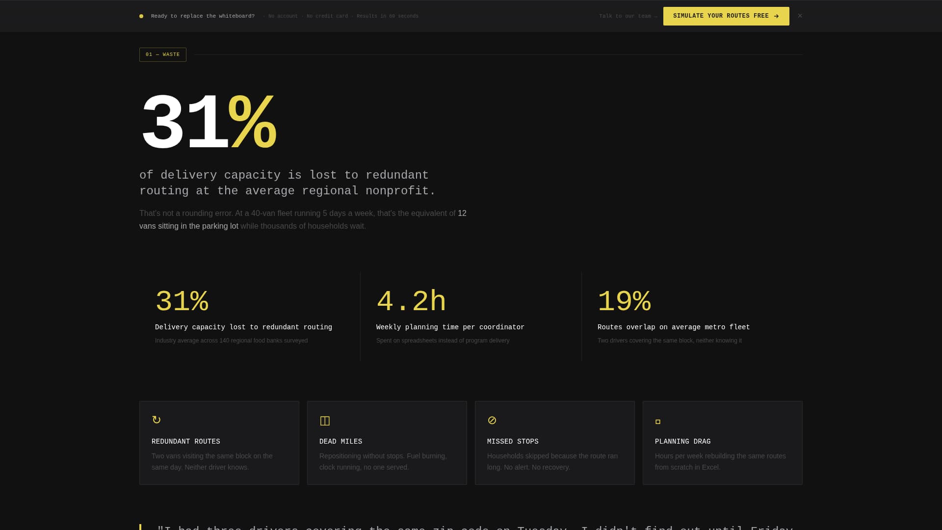 Route - Powerful Nonprofit Landing Page Template