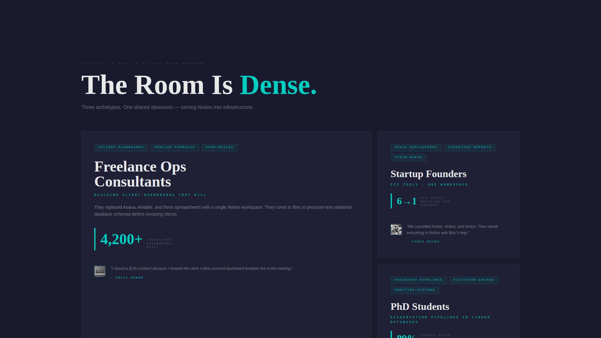 Bloc - Powerful Notion Landing Page Template