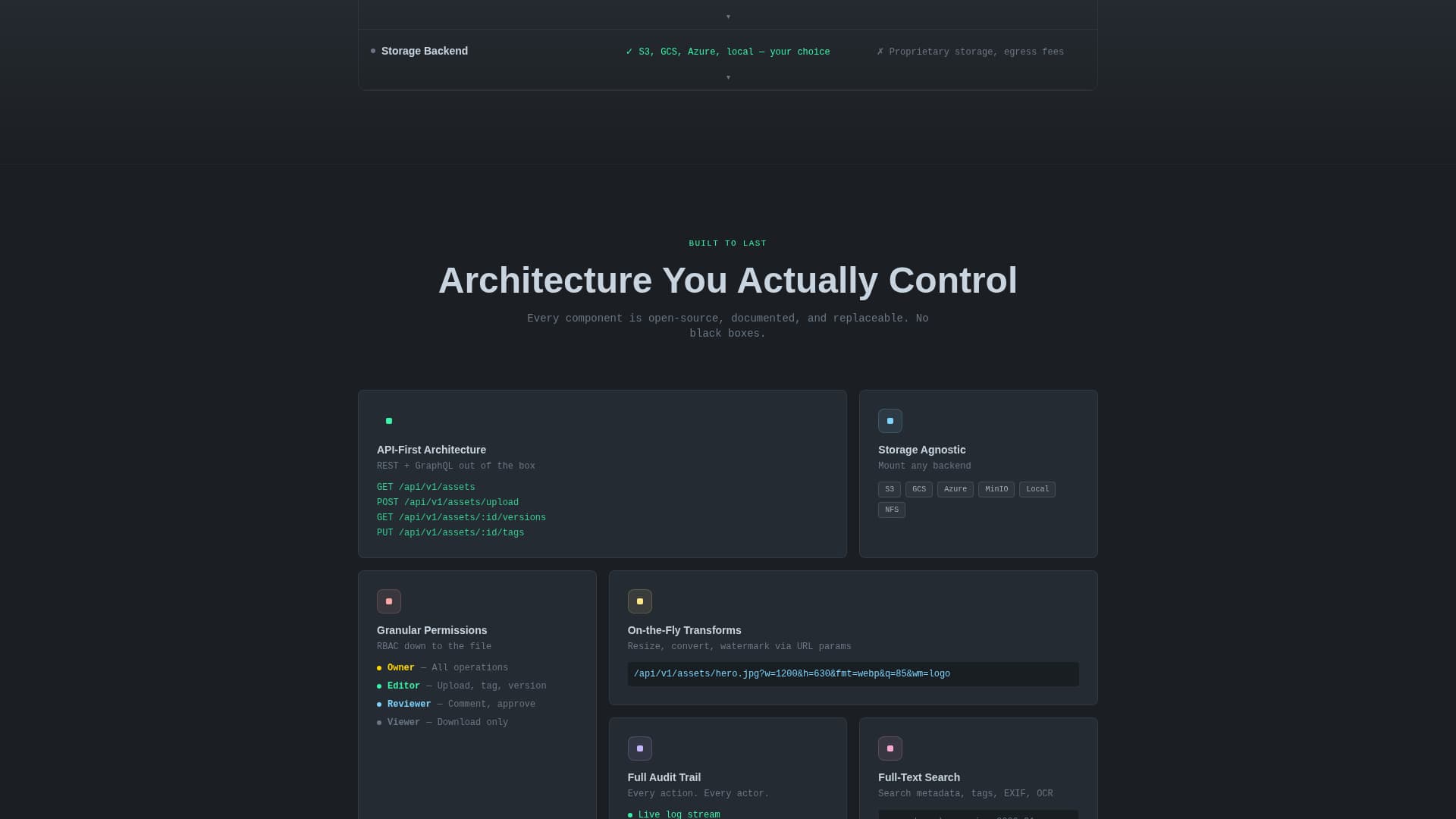Catalog - Powerful DAM Landing Page Template