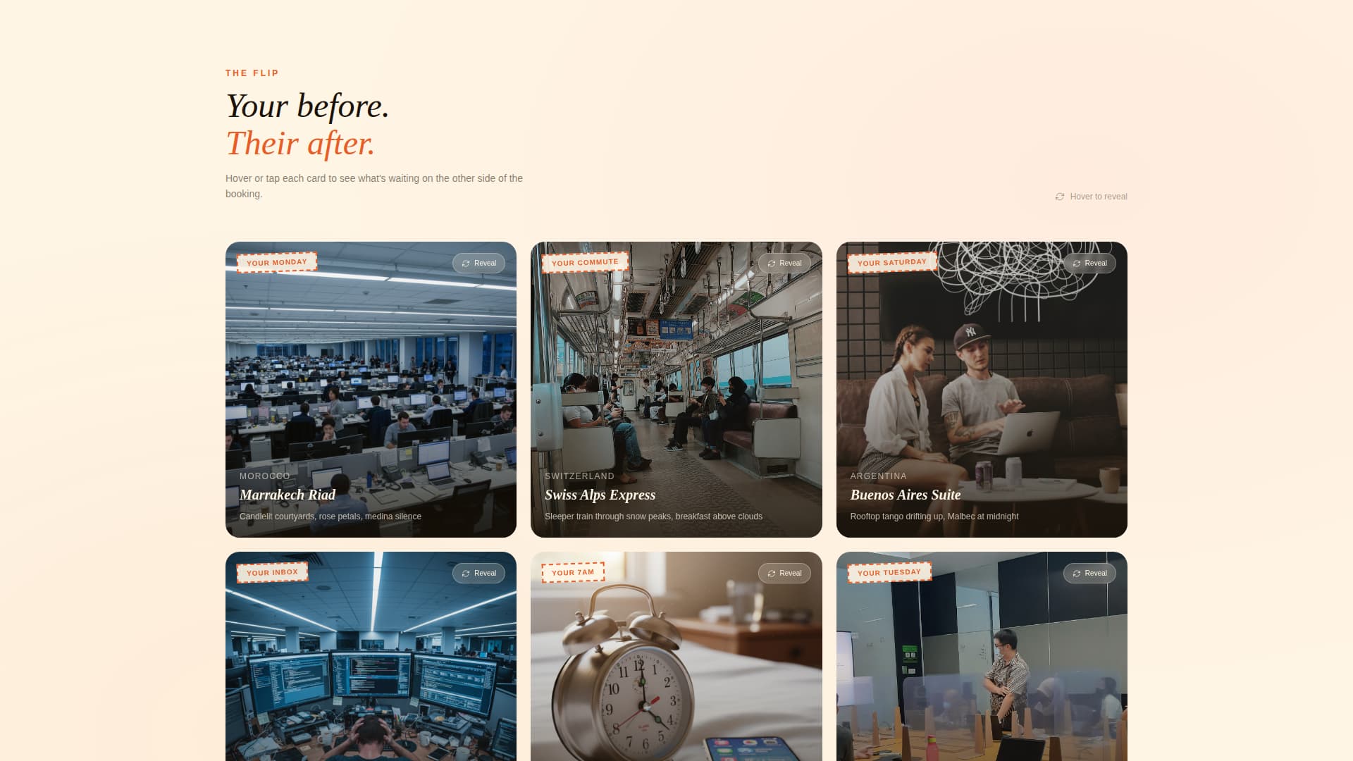 Getaway - Romantic Travel Landing Page Template