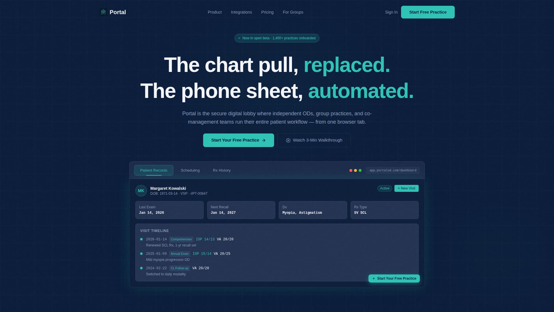 Clearvision - Powerful Optometry Landing Page Template