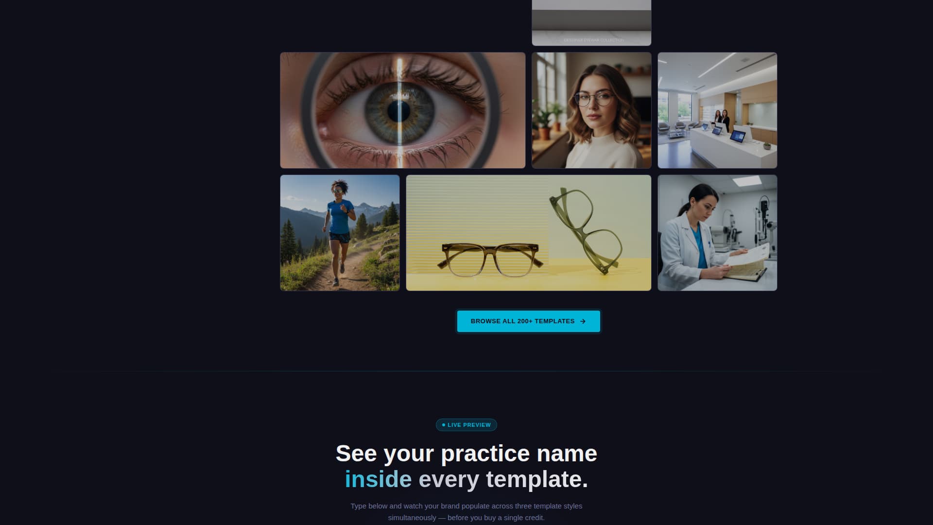 Refocus — Verified Pediatric Eye Care Landing Page Template