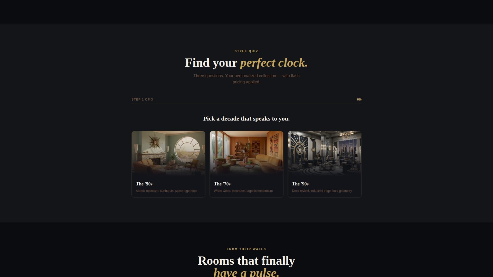 Tick - Stunning Clock Landing Page Template
