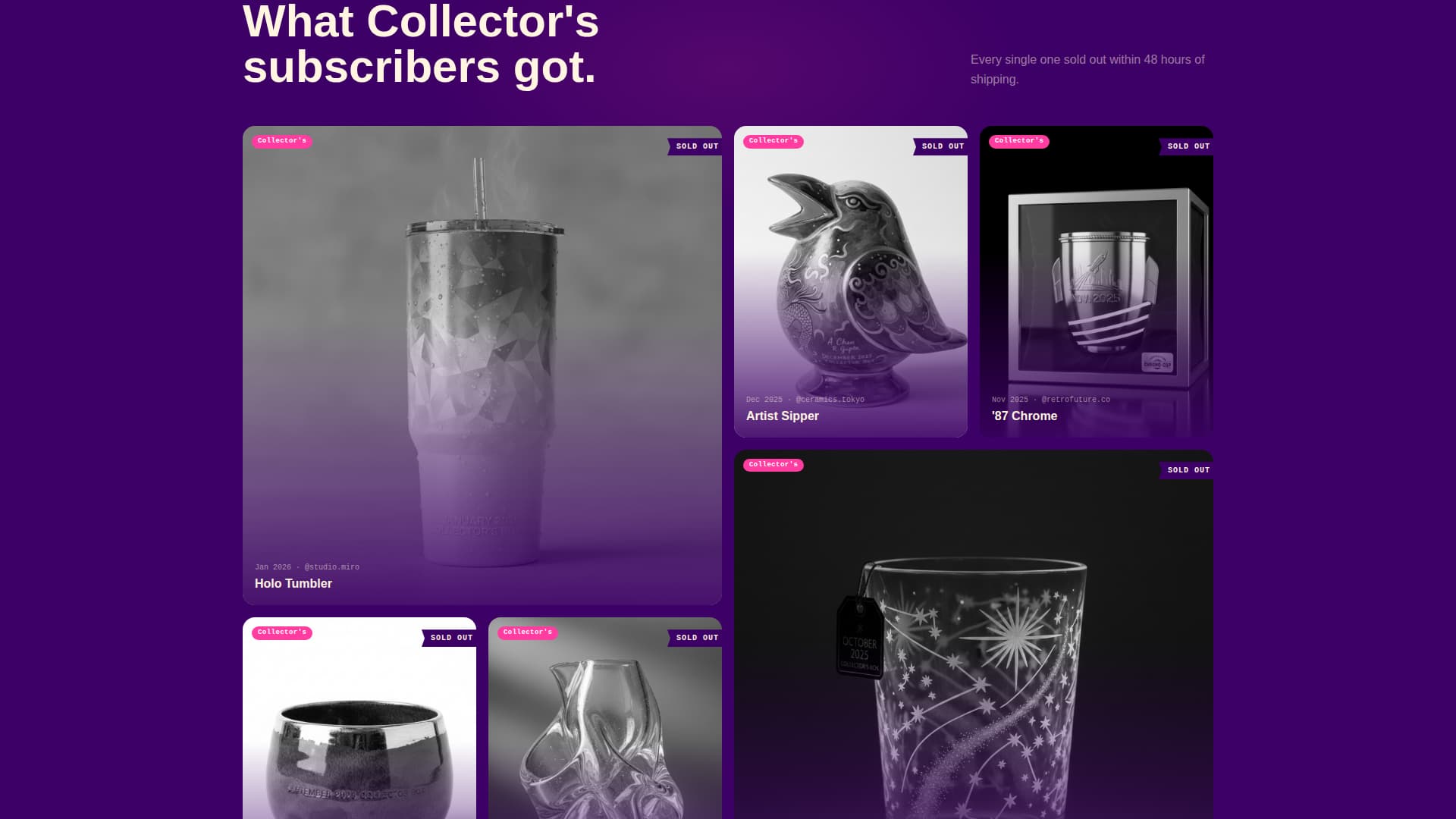 Hydrate - Bold Drinkware Landing Page Template