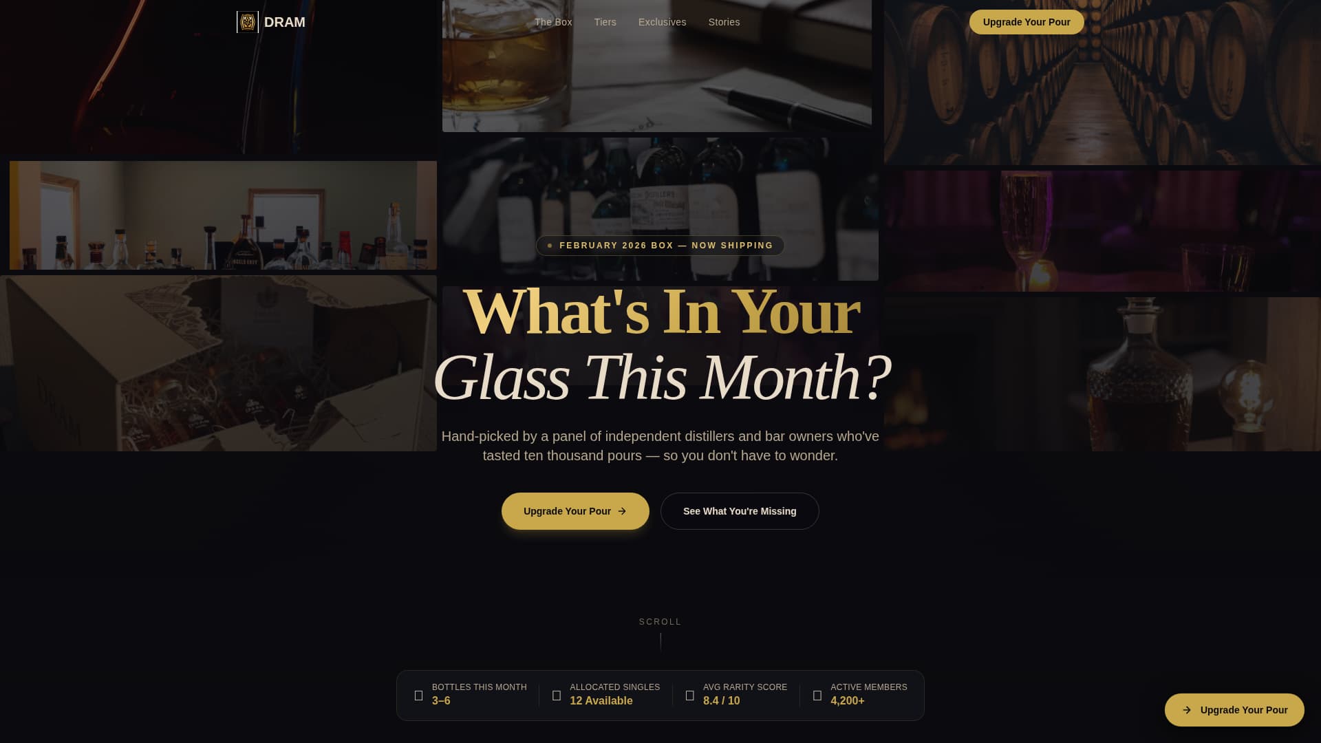 Specialist Subscription Box Services Comparison Website Template