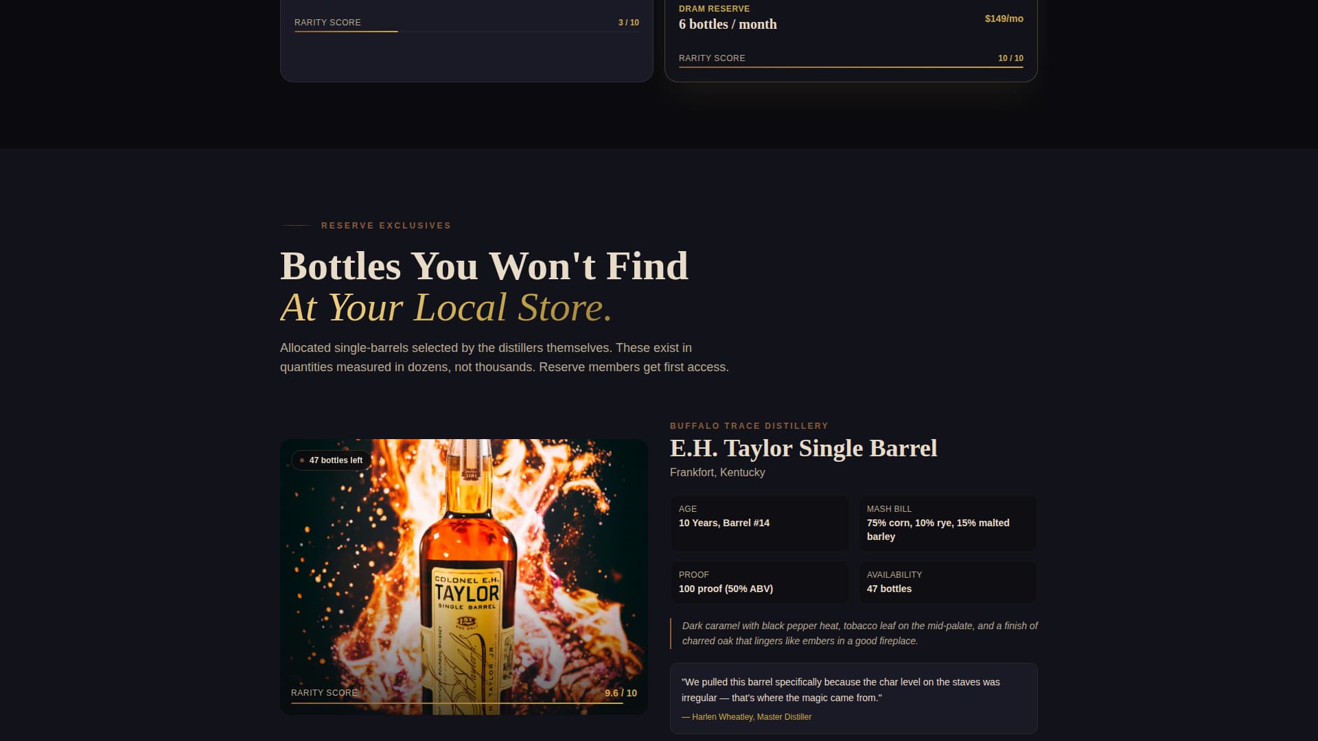 Specialist Subscription Box Services Comparison Website Template