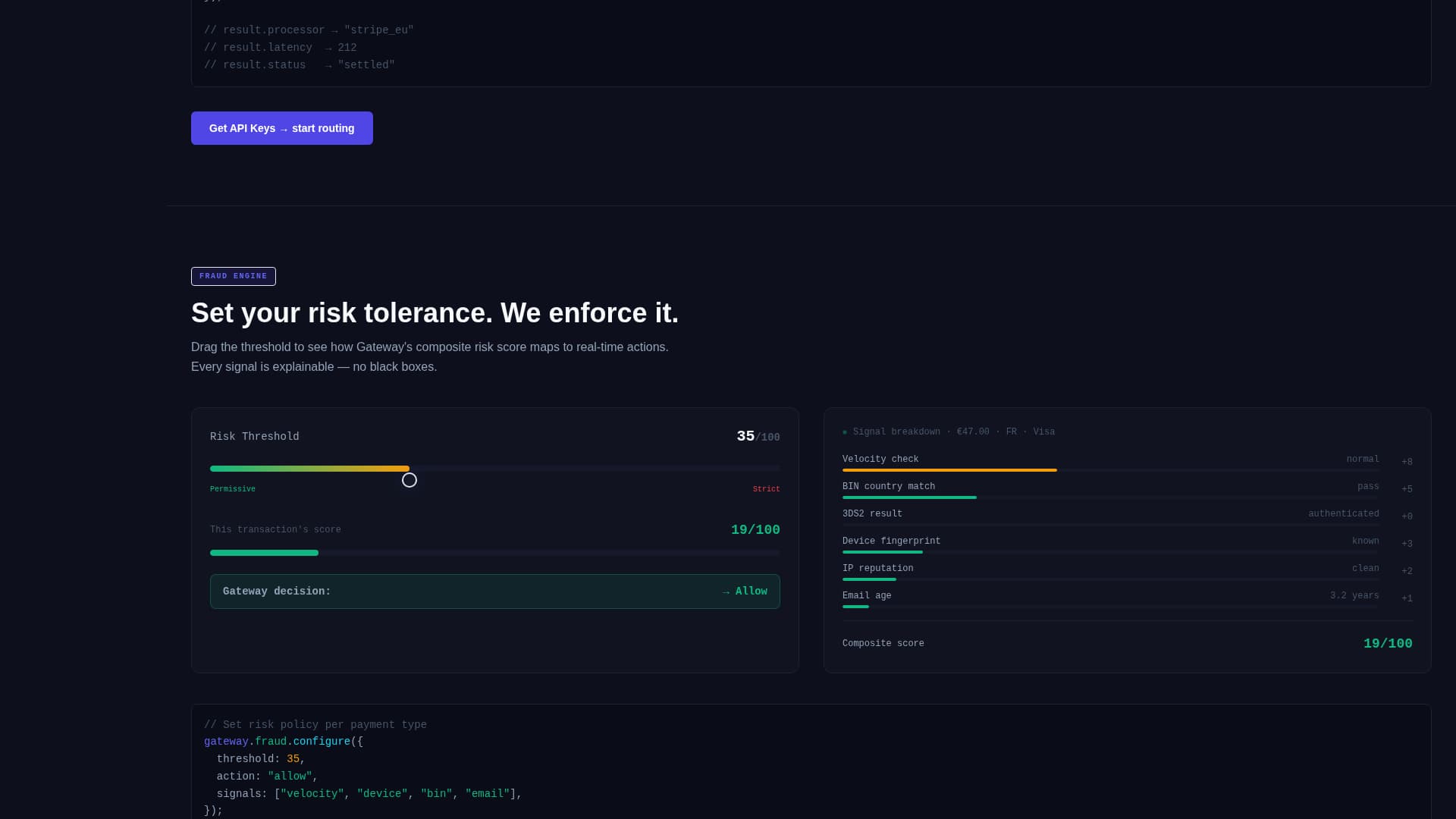 Gateway - Powerful Payment API Landing Page Template