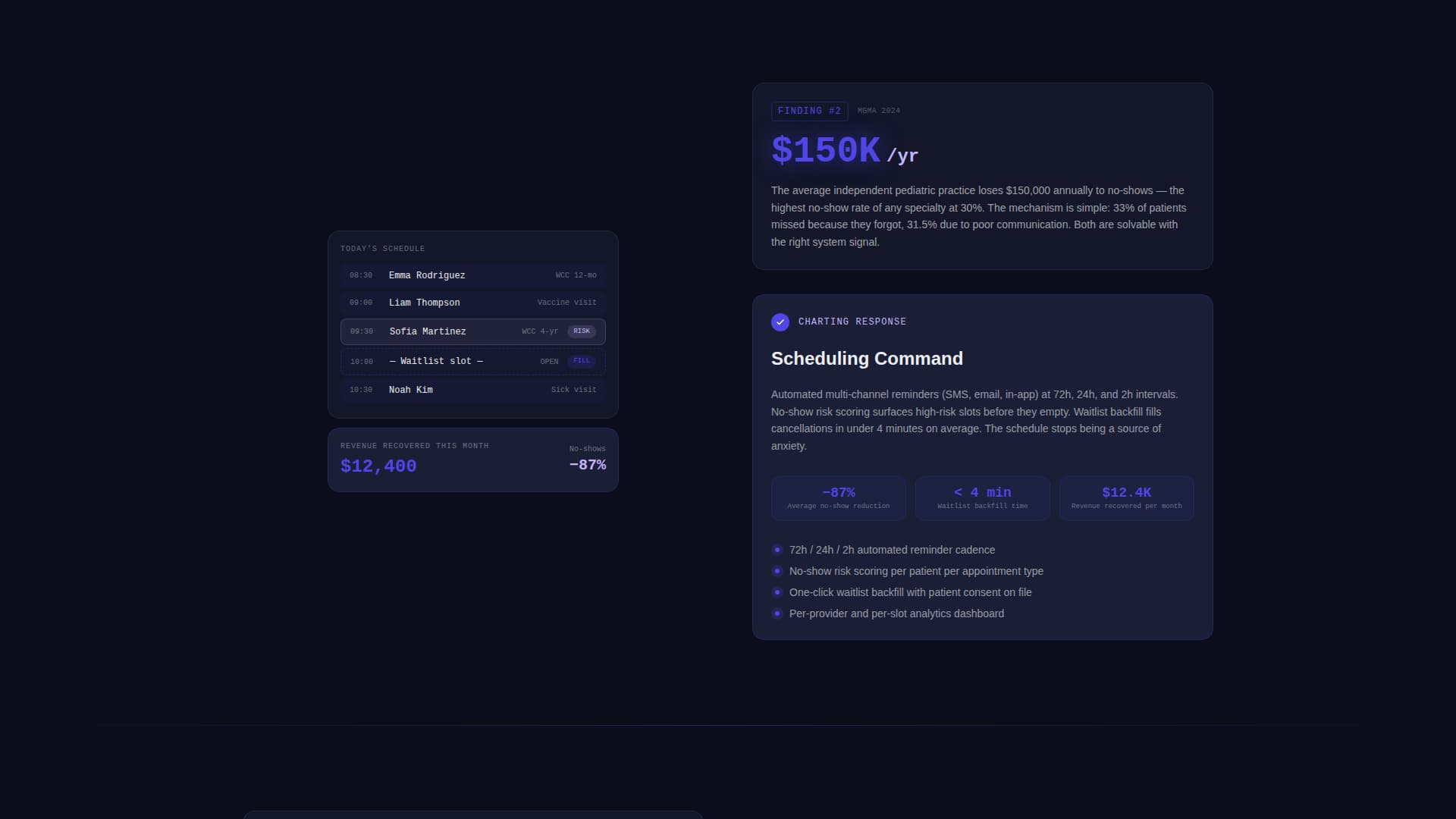 Nurture — Evidence-Based Child Development Landing Page Template