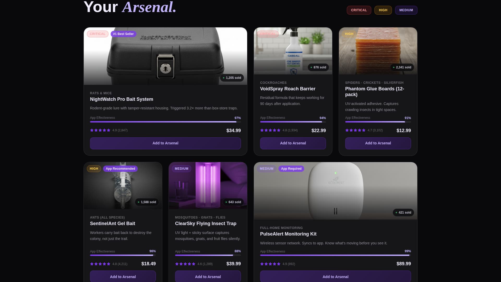 Fumigate — Robust Pest Control Landing Page Template