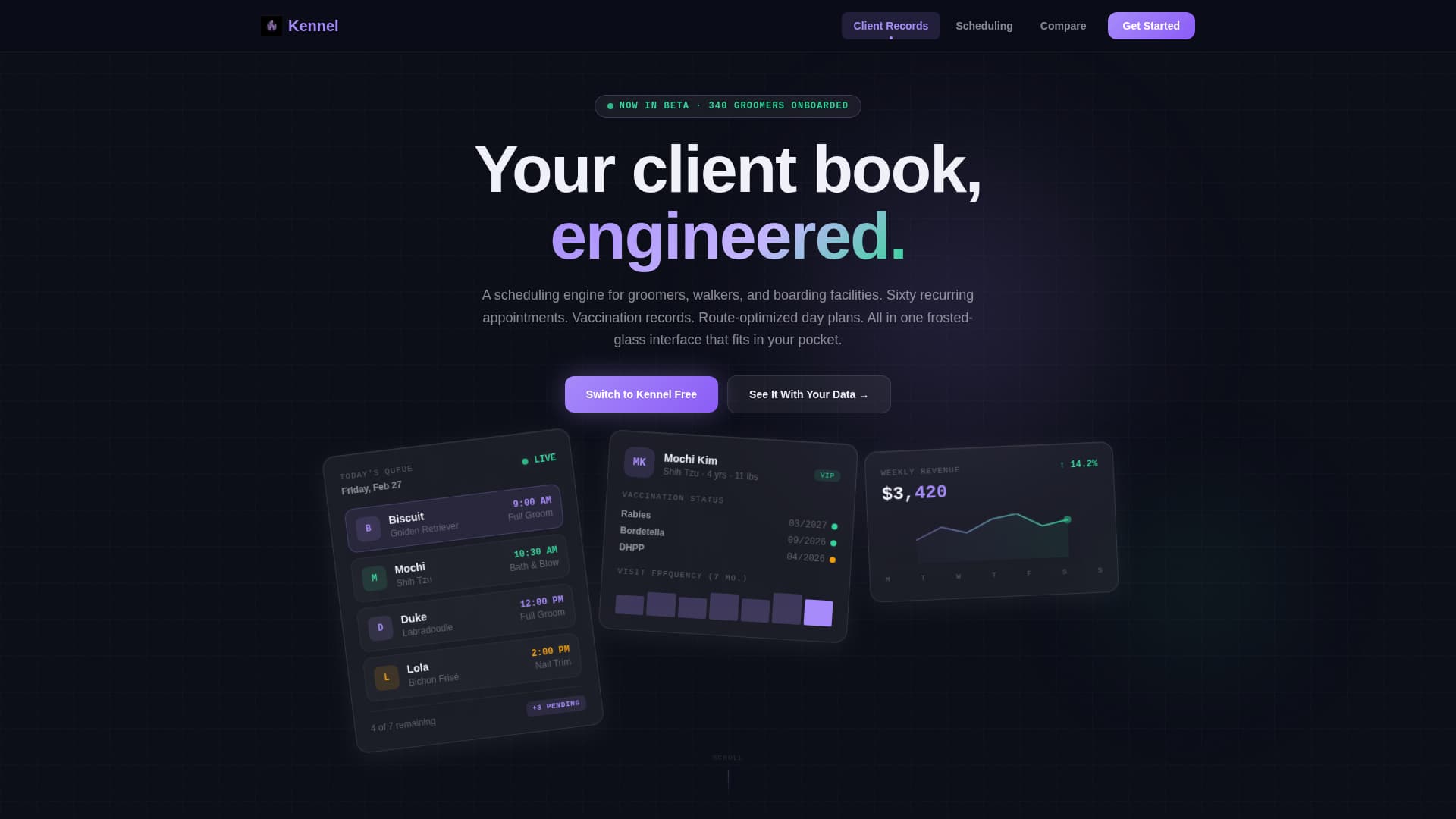 Bark — Comprehensive Pet Training Landing Page Template