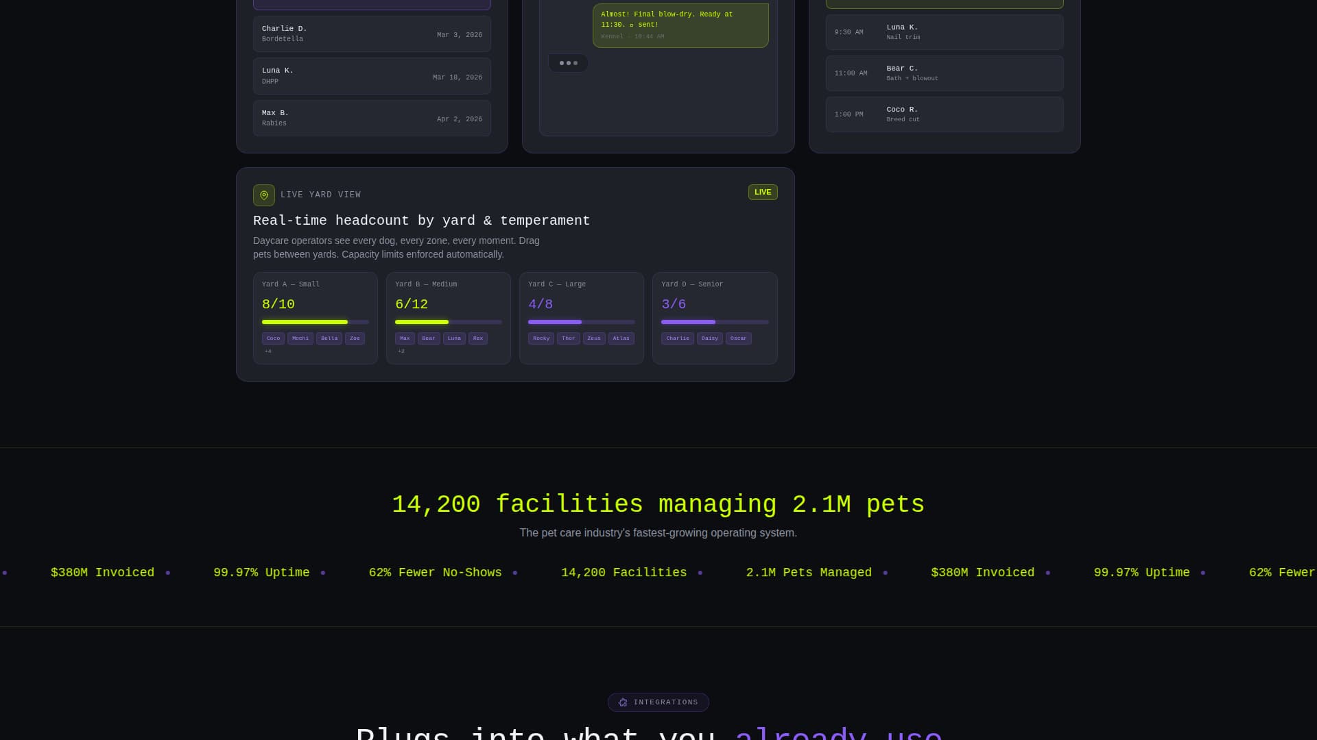 Kennel - Powerful Petcare Landing Page Template