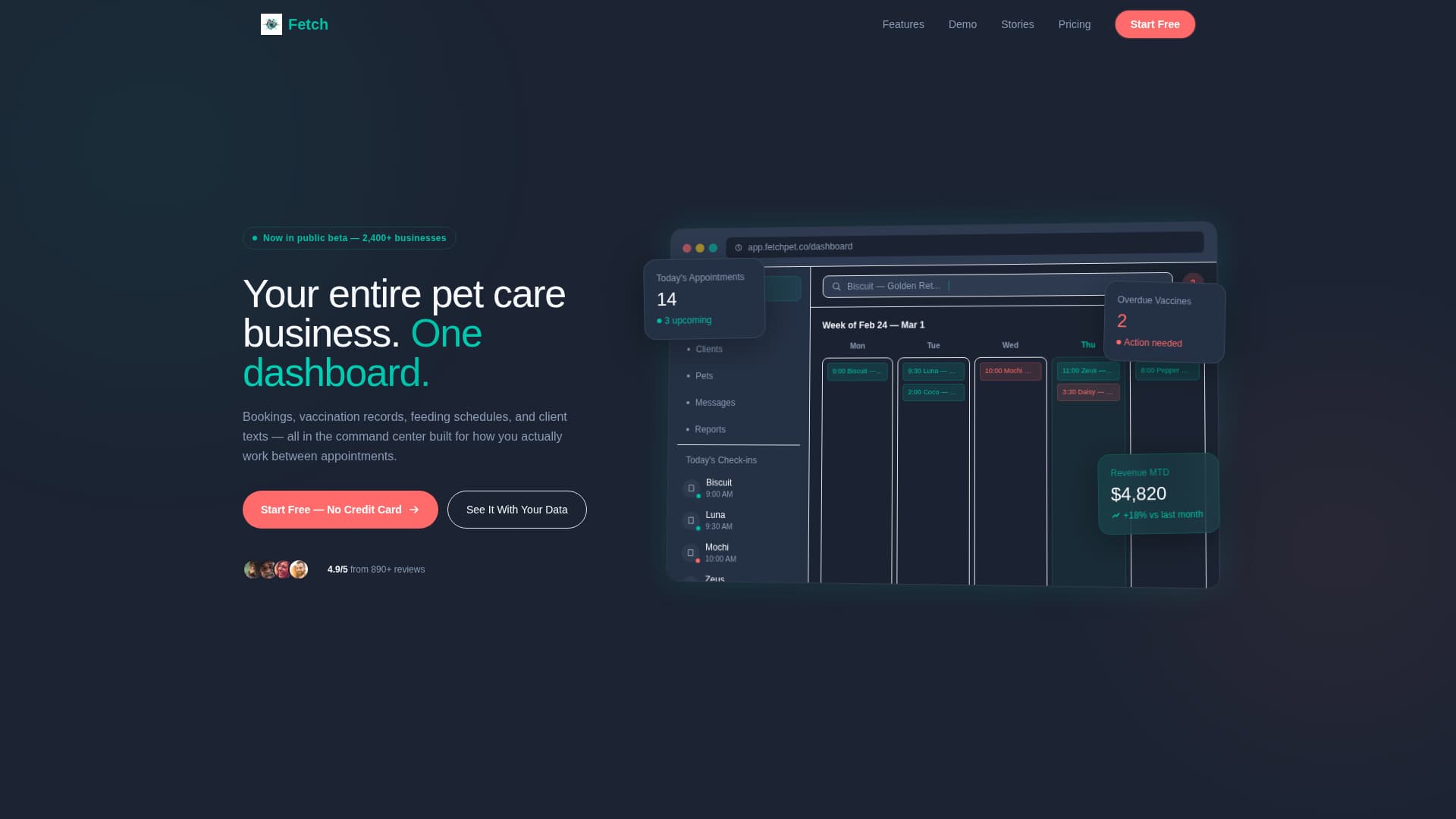 Companion — Trusted Animal Wellness Landing Page Template