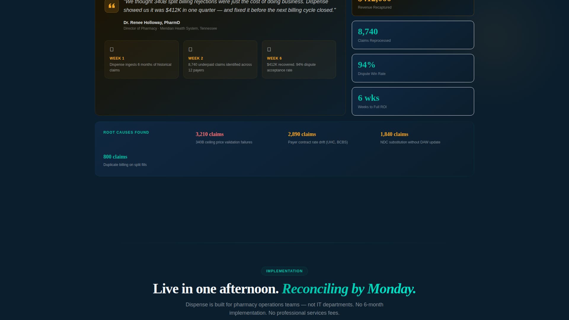 Pharmaceutical Software & SaaS Professional Website Template