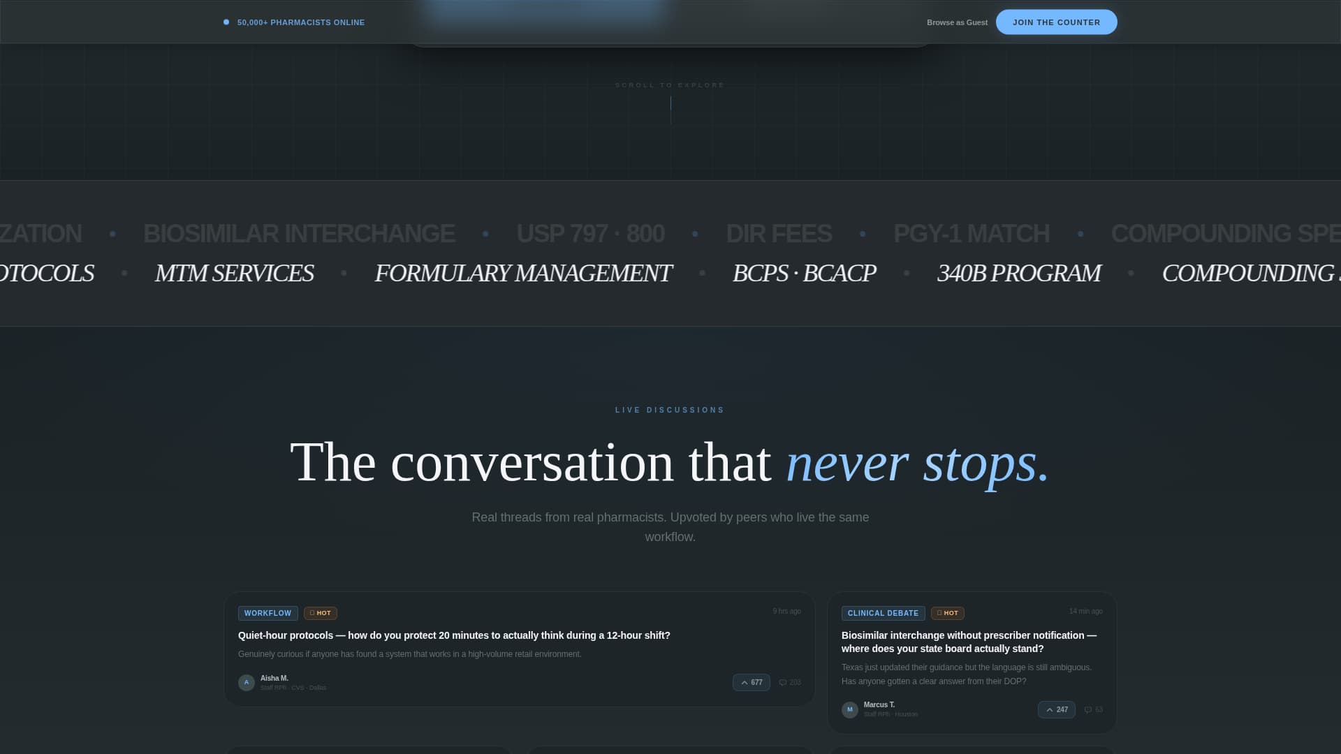 Formulary - Dynamic Pharmacy Landing Page Template