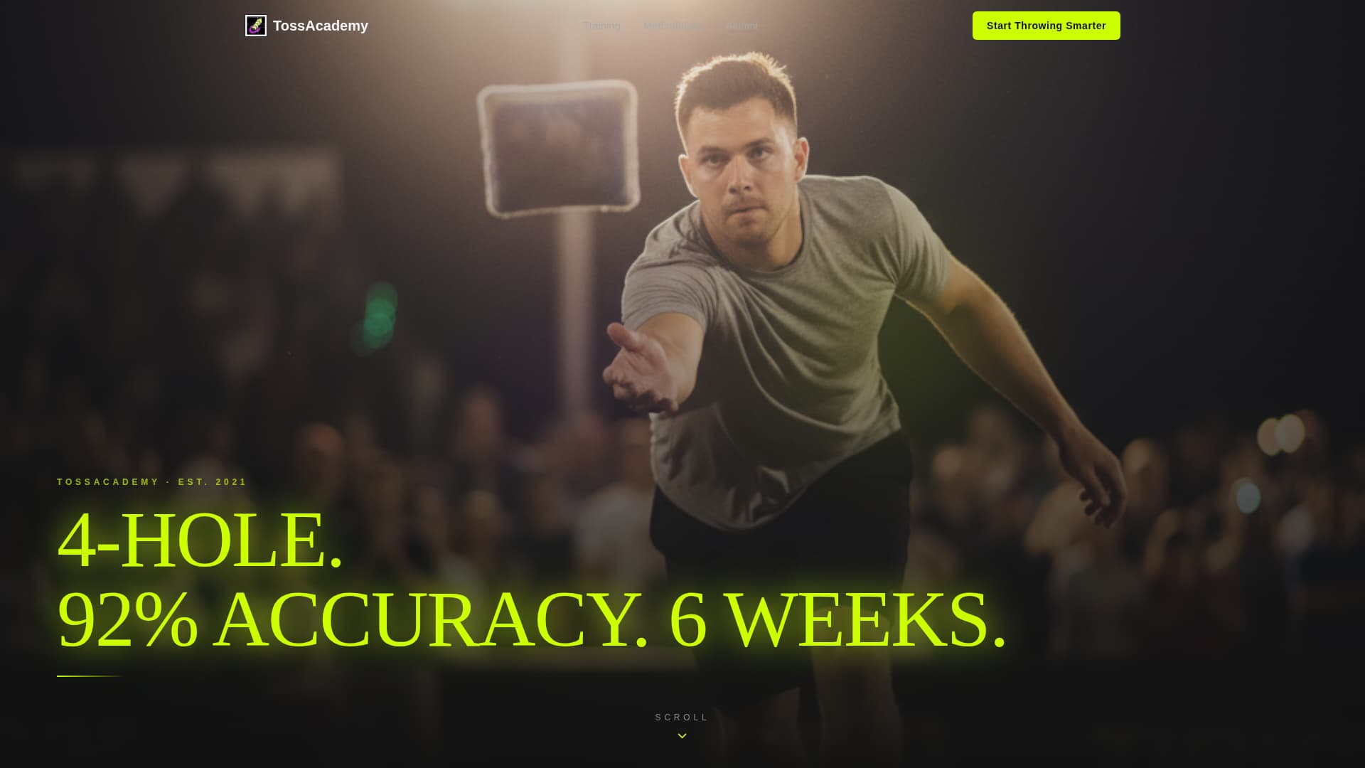 Cornhole Professional Website Template