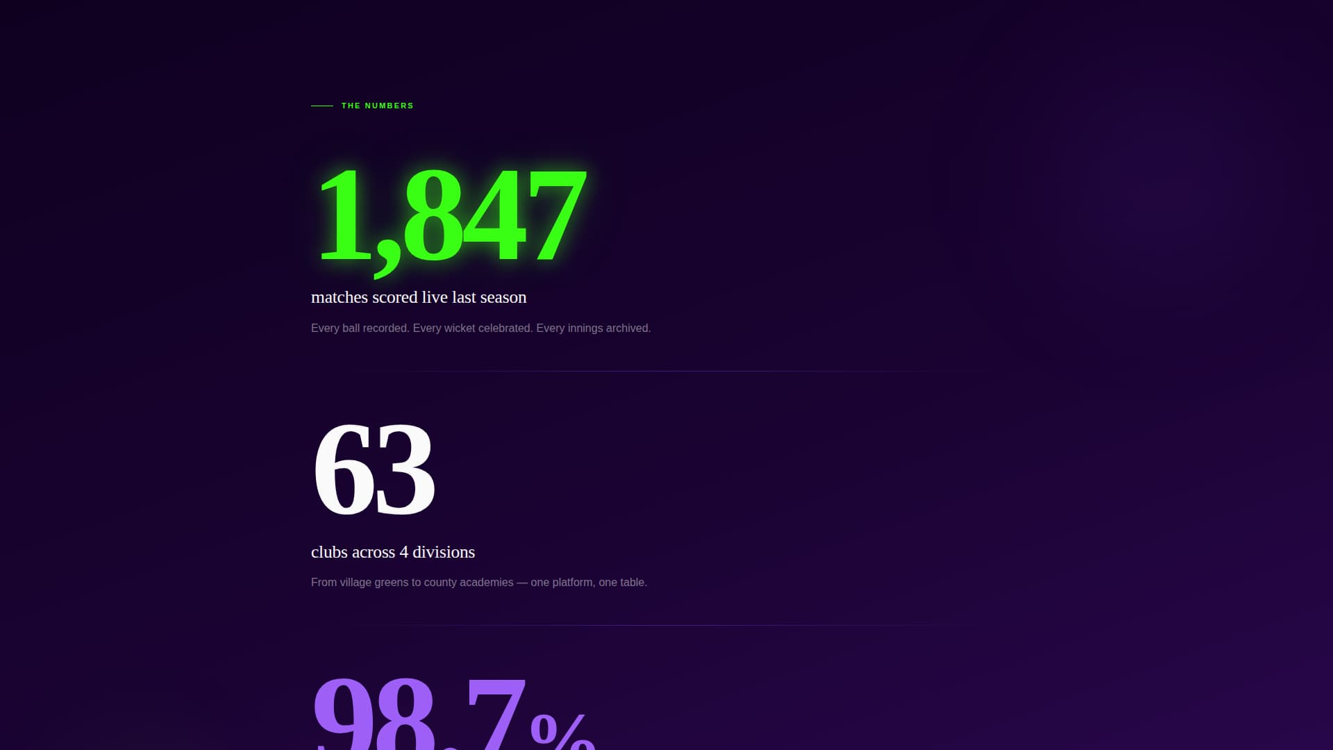 Cricket Professional Website Template