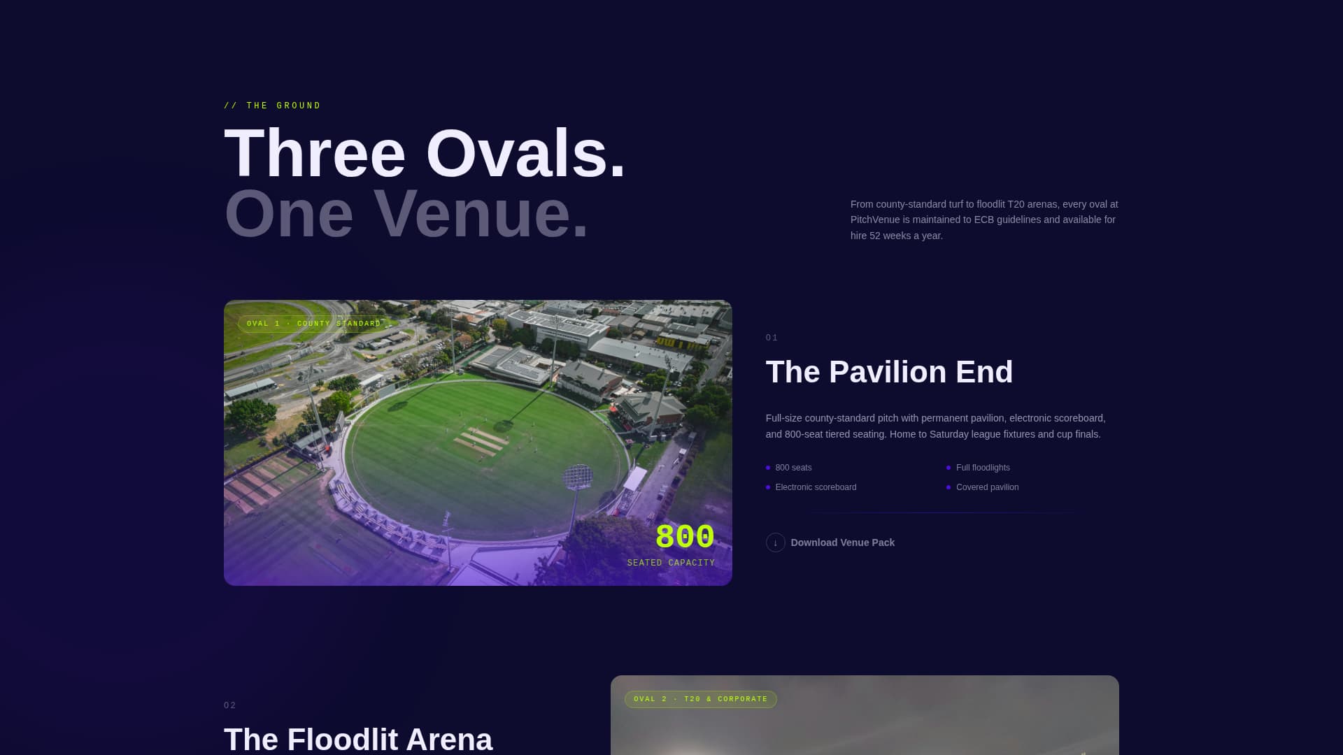 Cricket Specialist Booking Website Template
