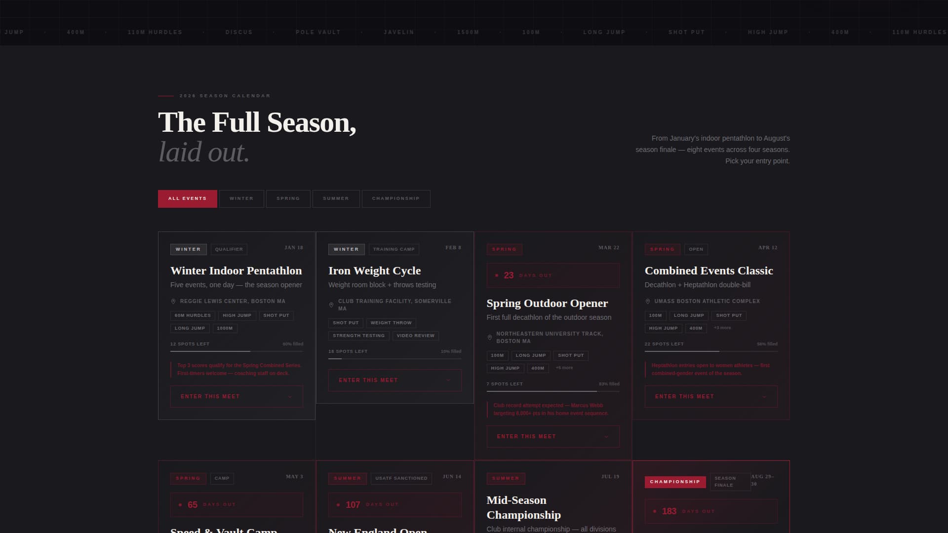 Decathlon Professional Website Template