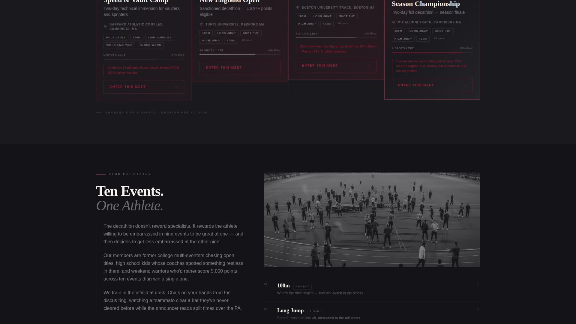 Decathlon Professional Website Template