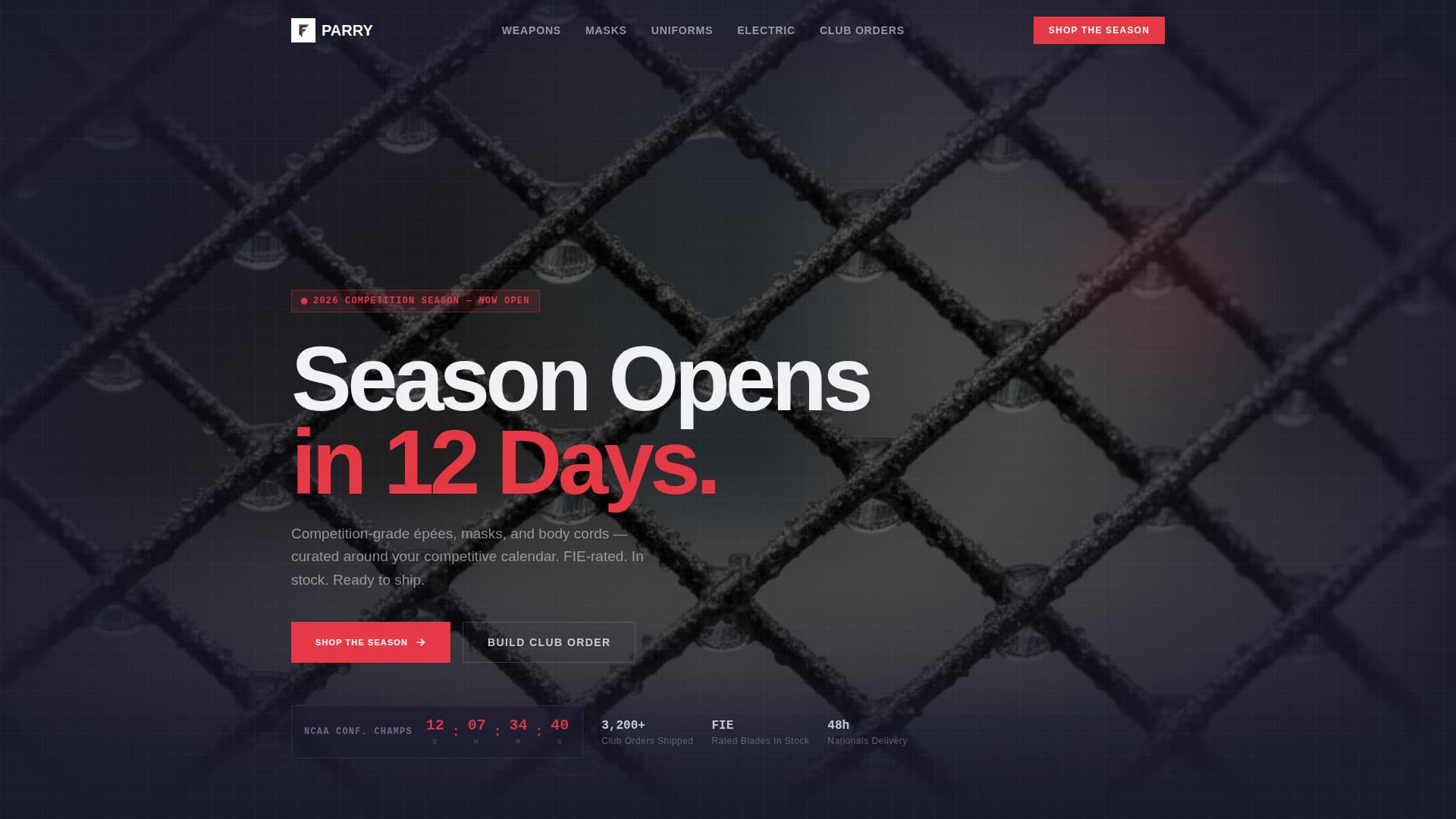Fencing Specialist Professional Website Template