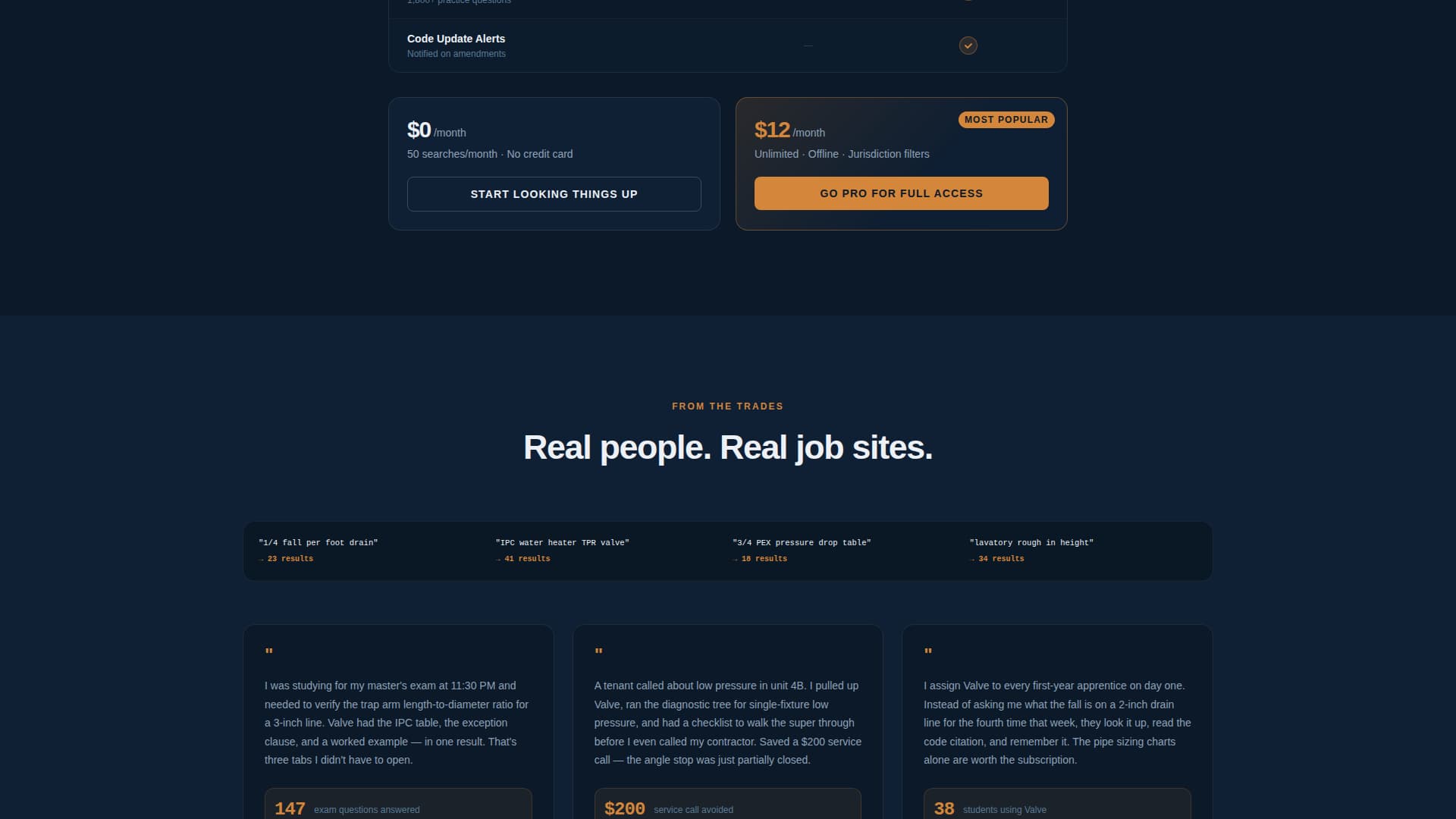 Plumbing - Premium Knowledge Landing Page Template