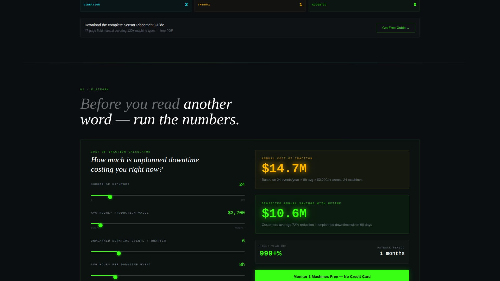 IoT & Hardware Cost Calculator Website Template
