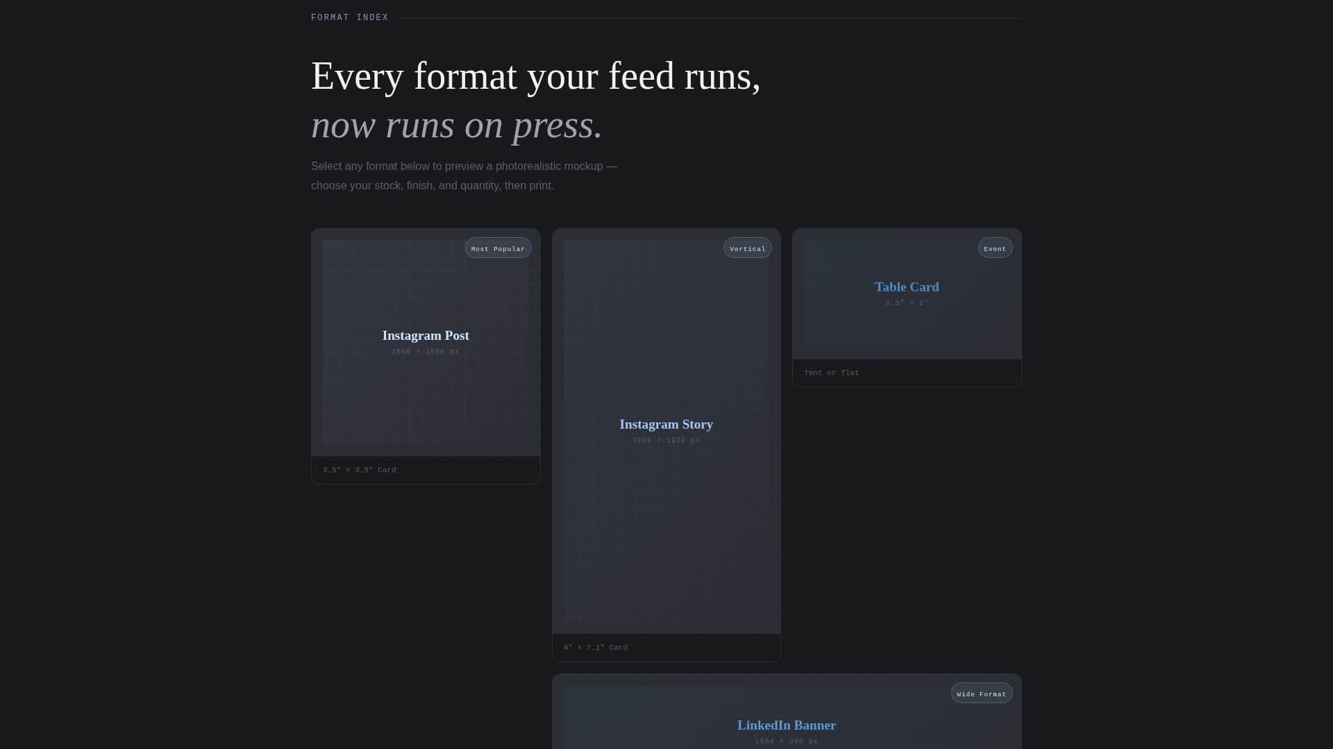 Press - Powerful Print Landing Page Template