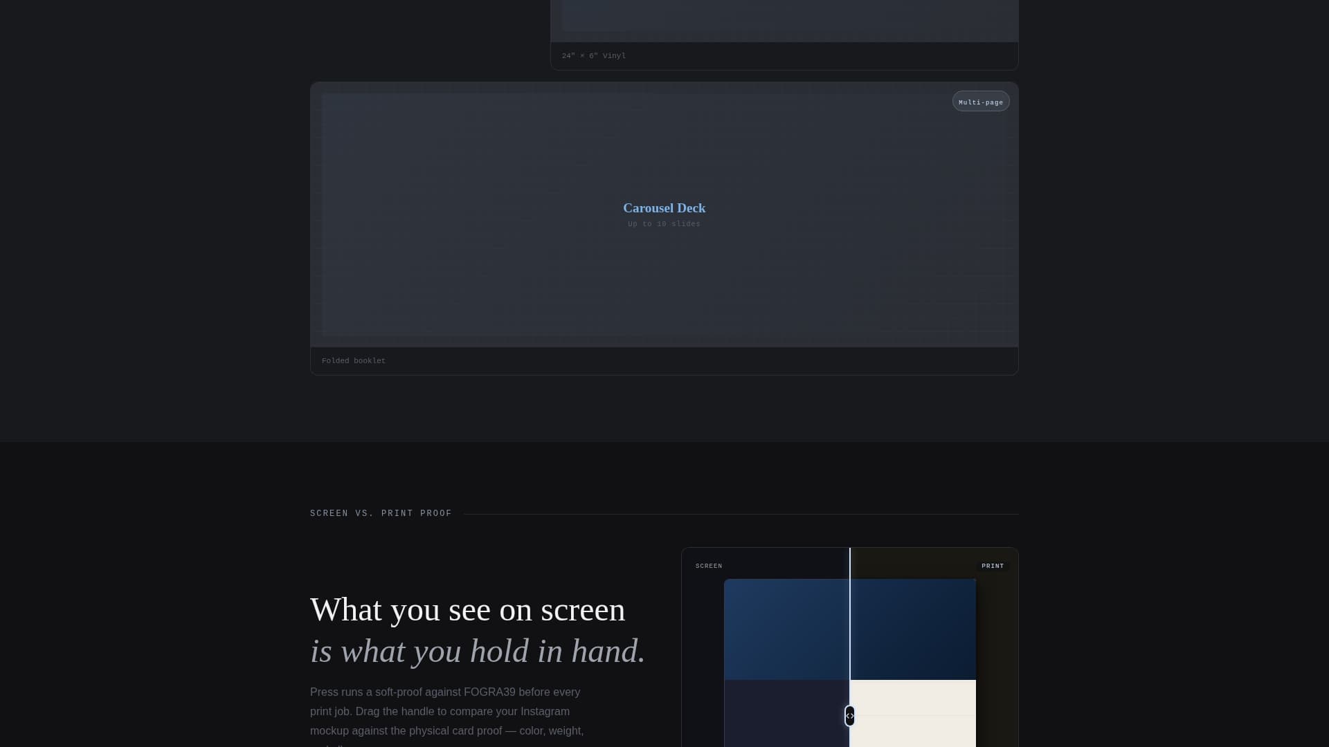 Press - Powerful Print Landing Page Template