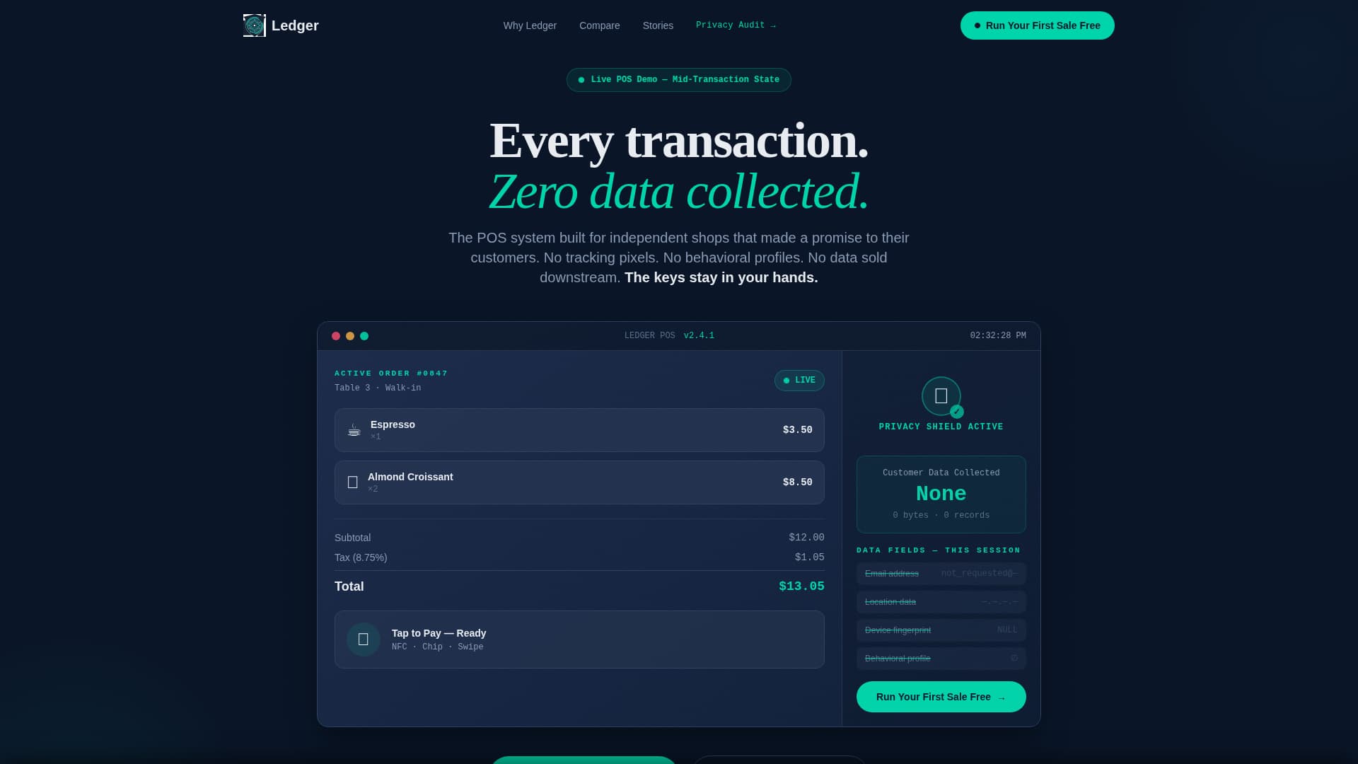Privacy-First Enterprise Software Complete Privacy Policy Website Template