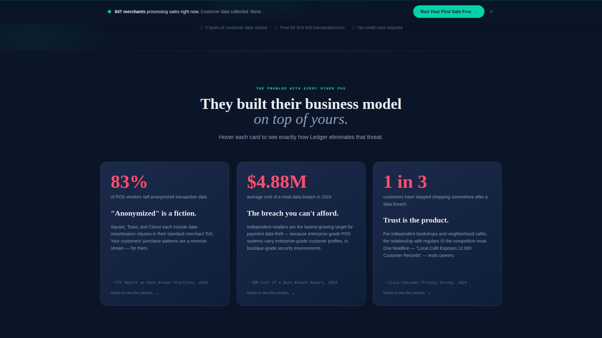 Privacy-First Enterprise Software Complete Privacy Policy Website Template