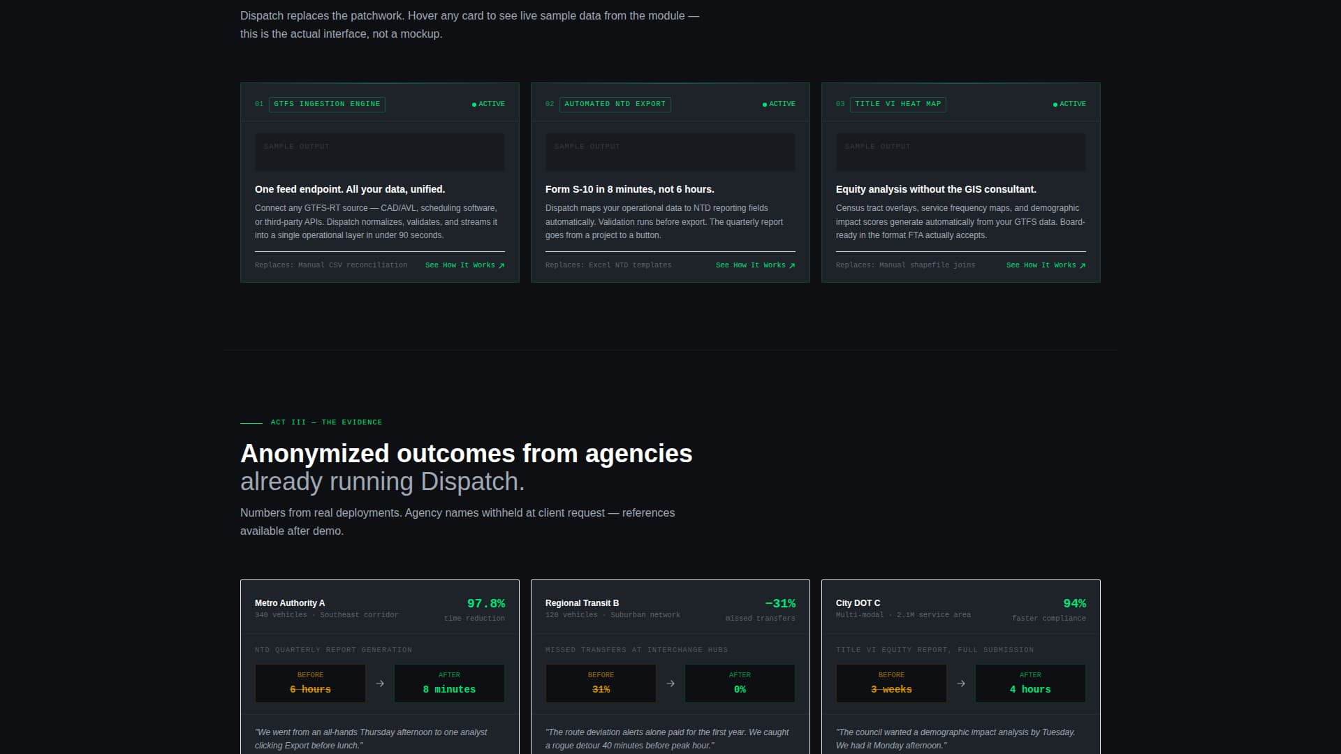 Route — Intelligent Logistics Booking Landing Page Template