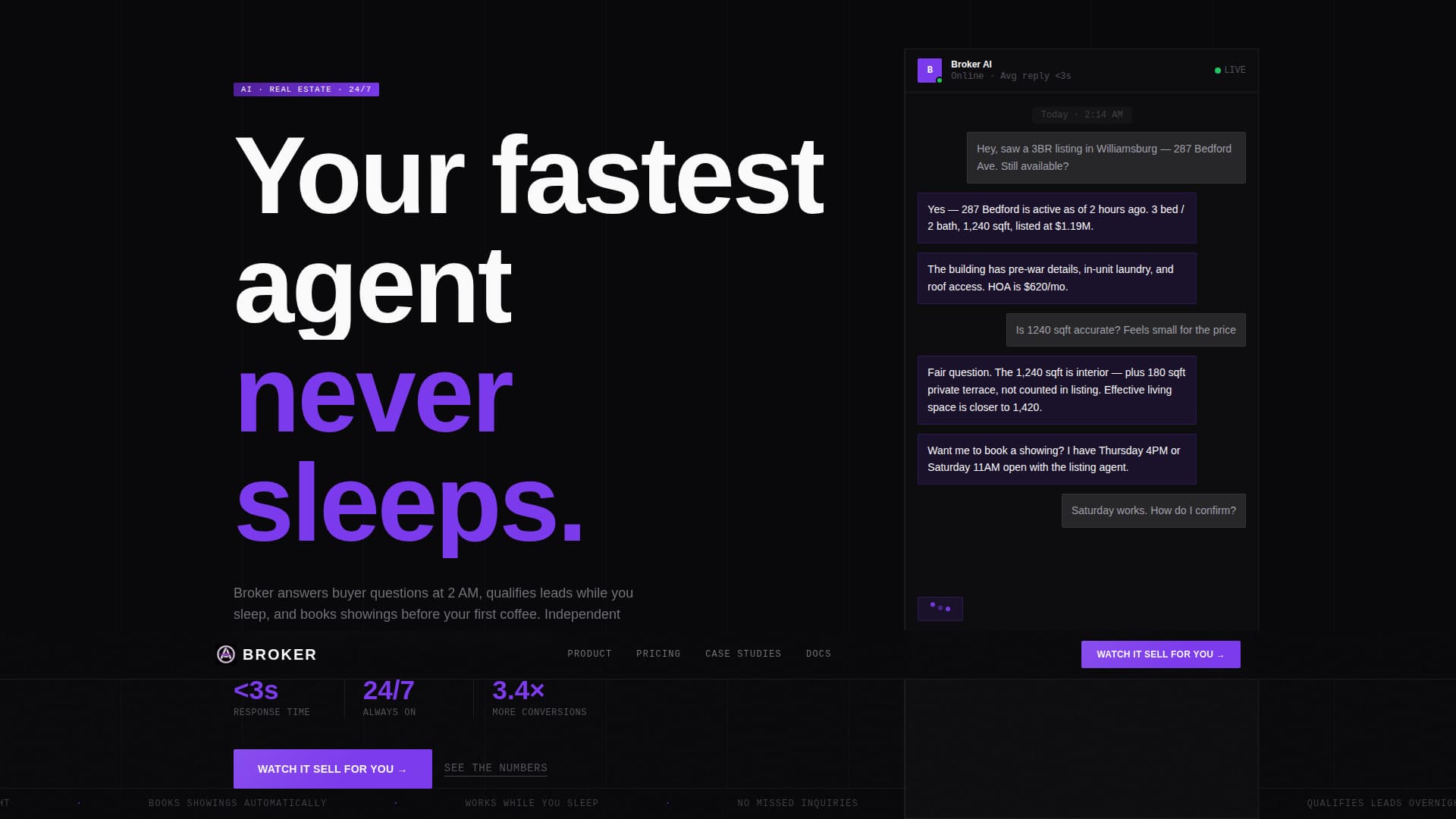 Broker - Powerful Realestate Landing Page Template