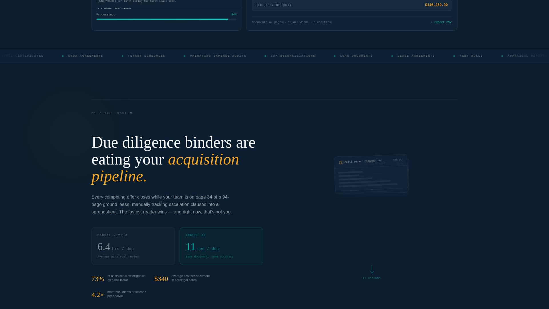 Ingest - Powerful Realestate Landing Page Template