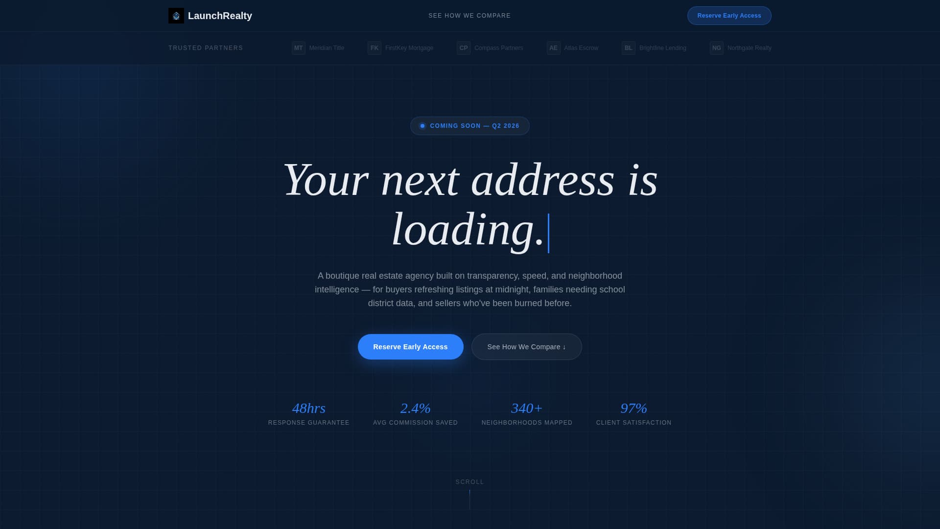 Real Estate Agency Specialist Booking Website Template