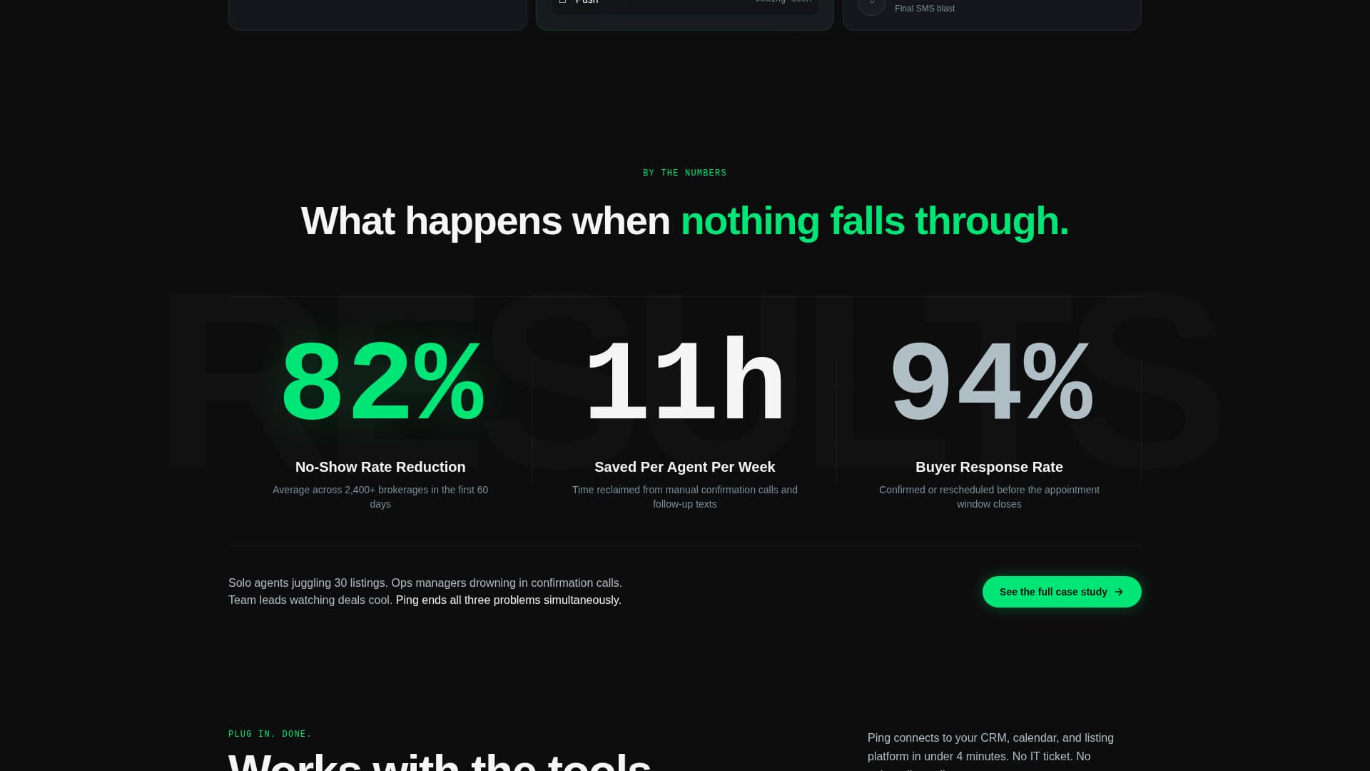Ping - Automated Appointmentreminder Landing Page Template
