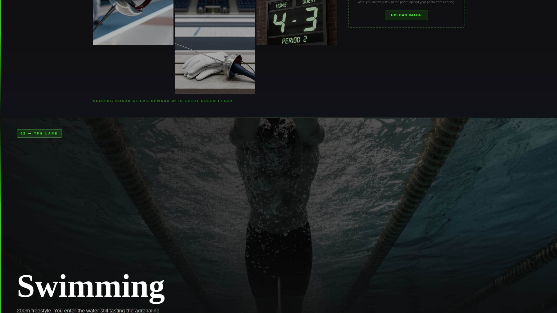 Pentathlon - Electrifying Multisport Landing Page Template
