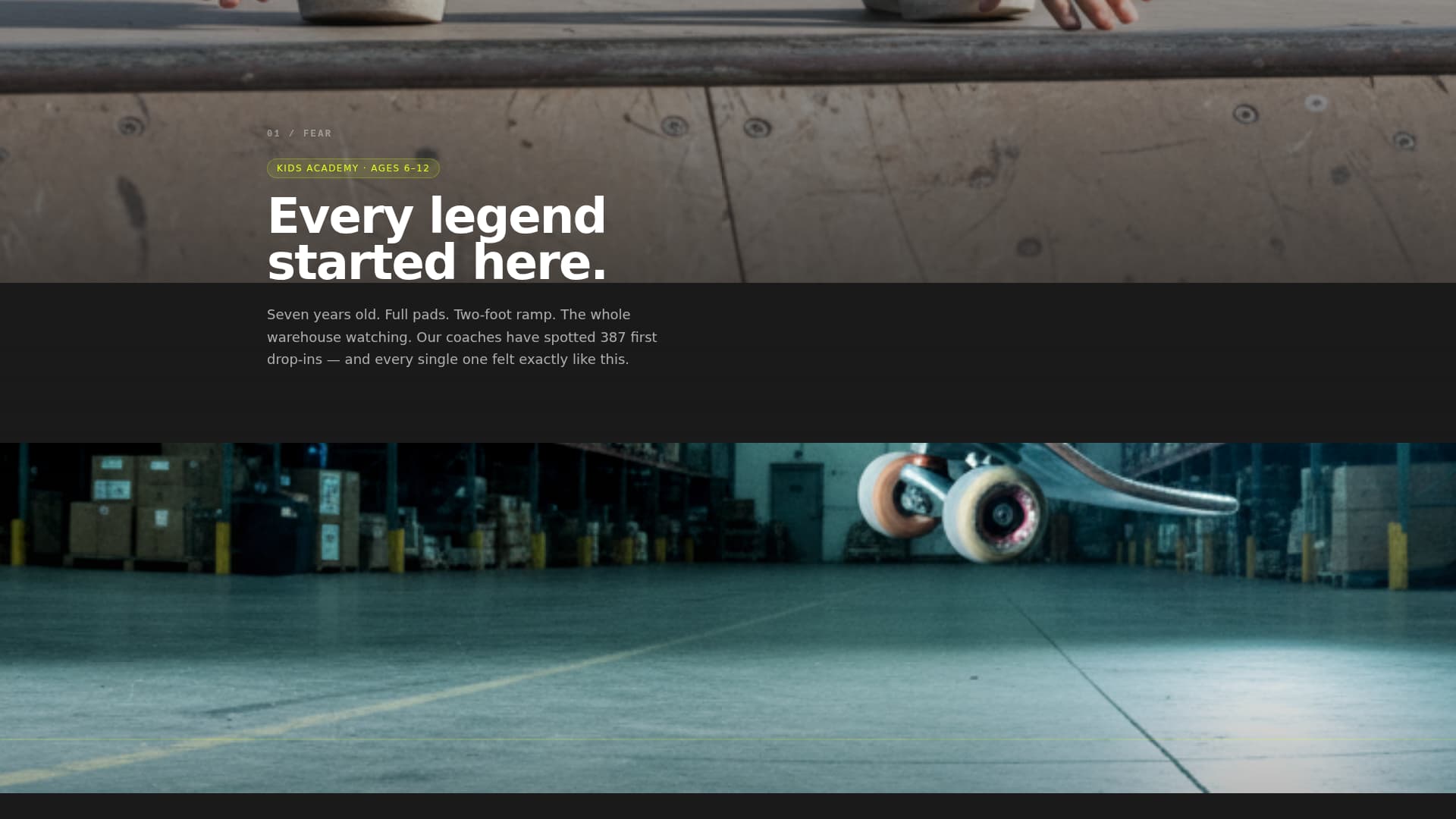Grind - Electrifying Skateboarding Landing Page Template