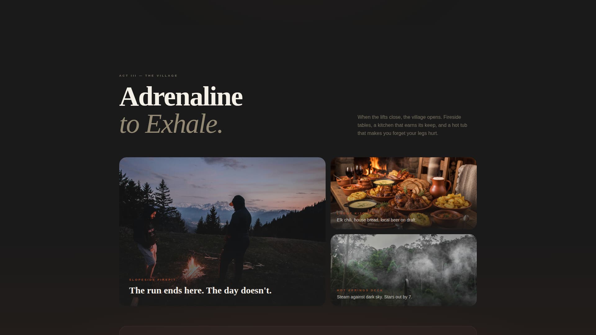 Summit - Thrilling Ski Resort Landing Page Template