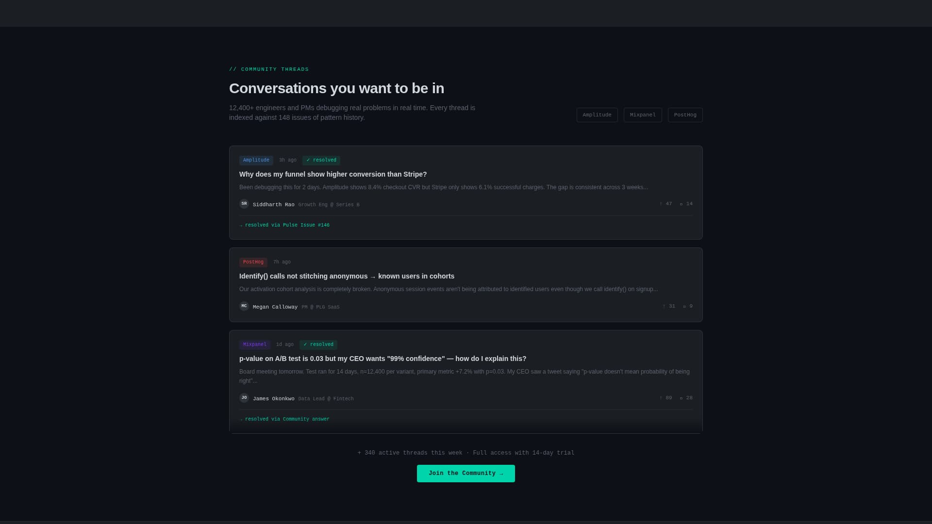 Pulse - Powerful Analytics Landing Page Template