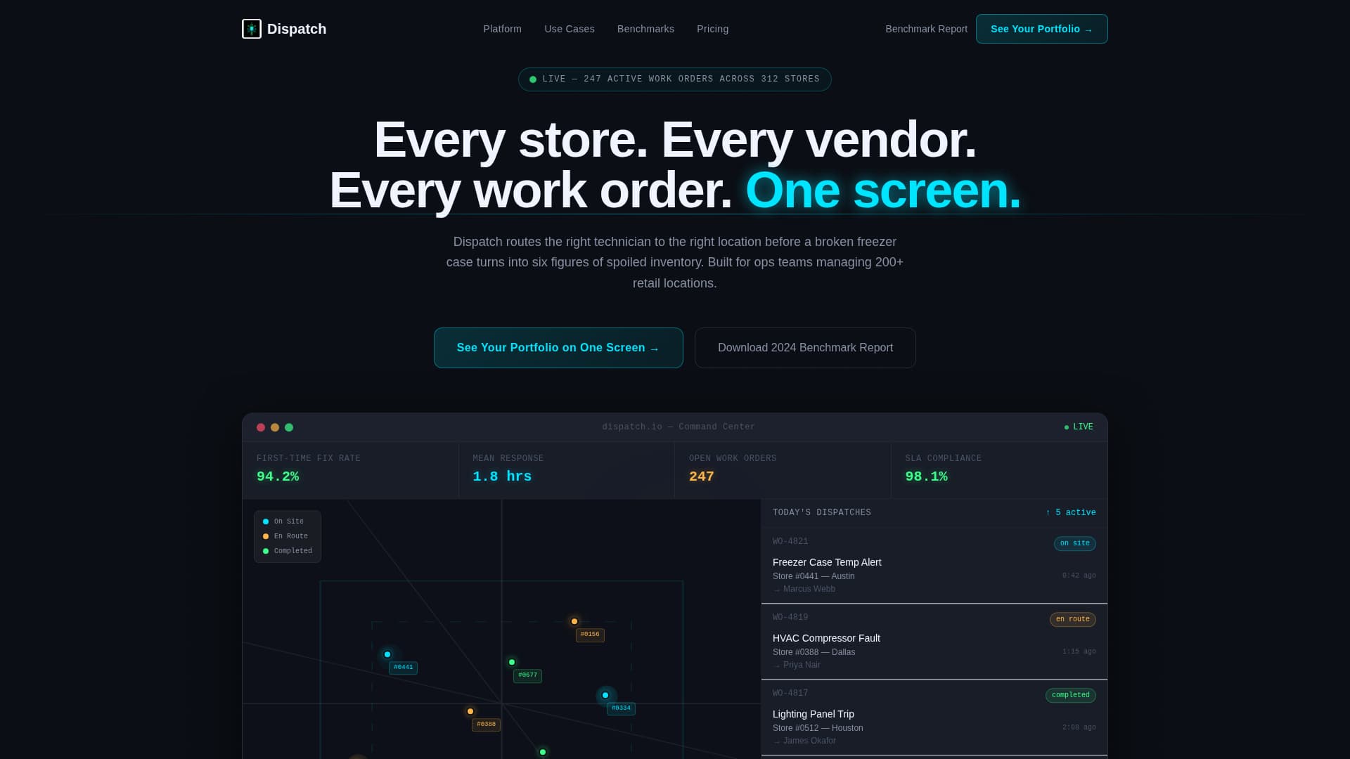 Fleet — Smart Field Ops Landing Page Template