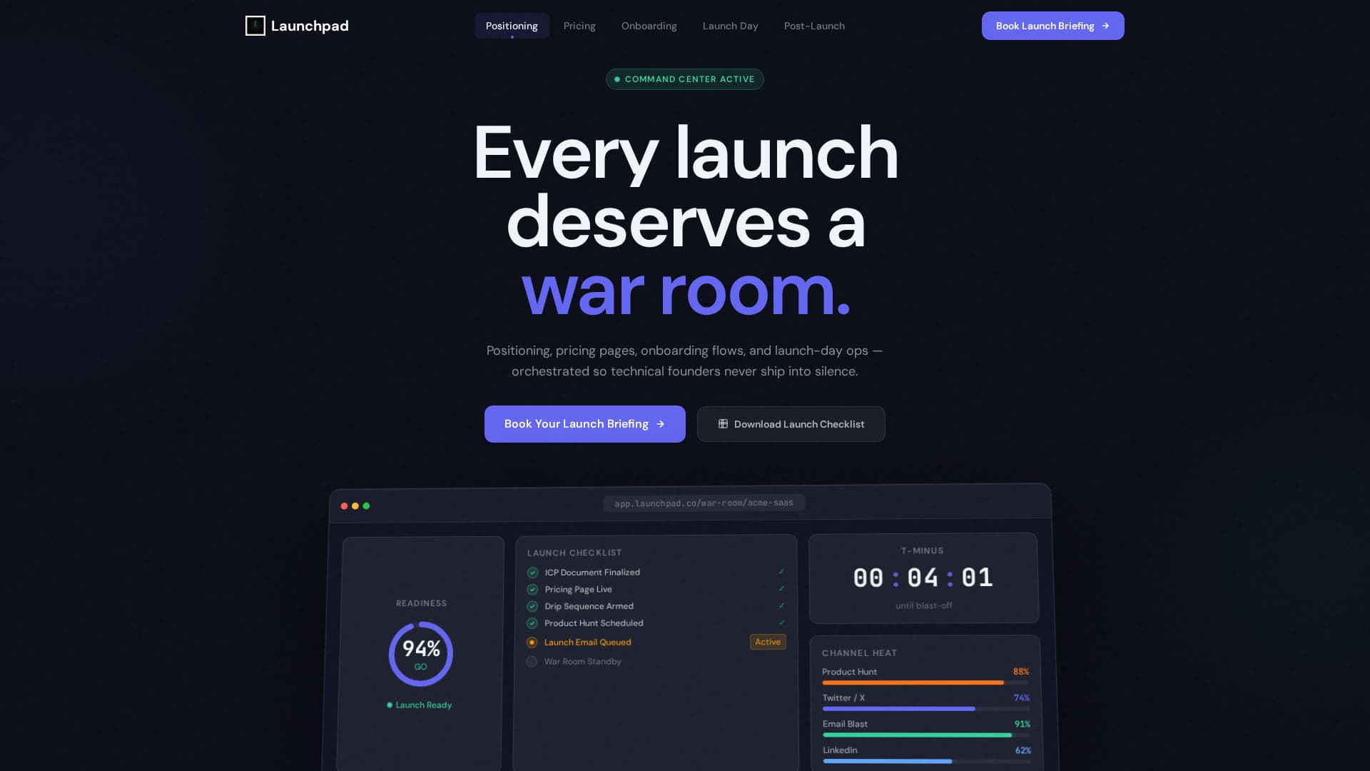 Launchpad - Powerful SaaS Landing Page Template