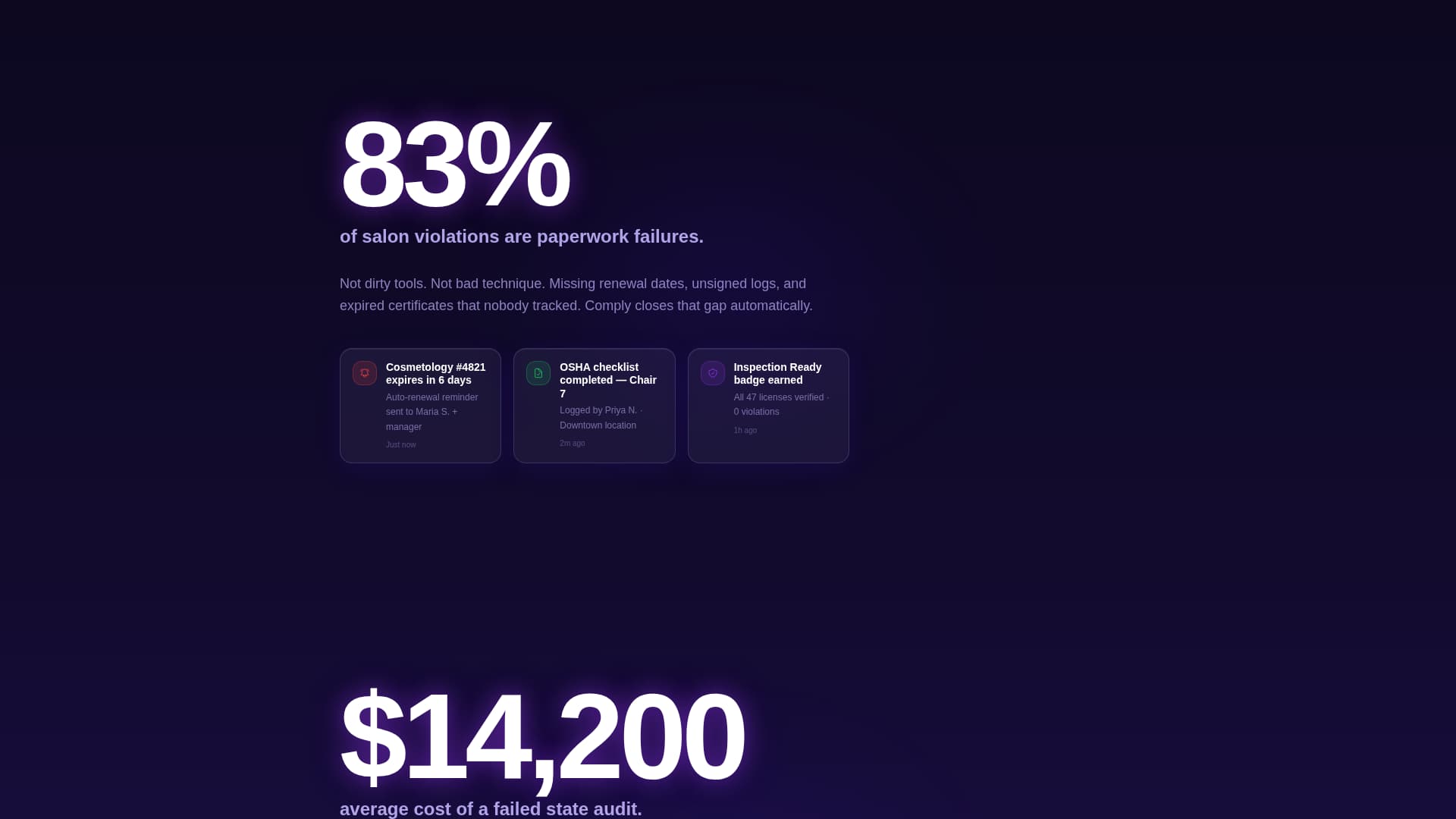 Standards — Secure Governance Landing Page Template