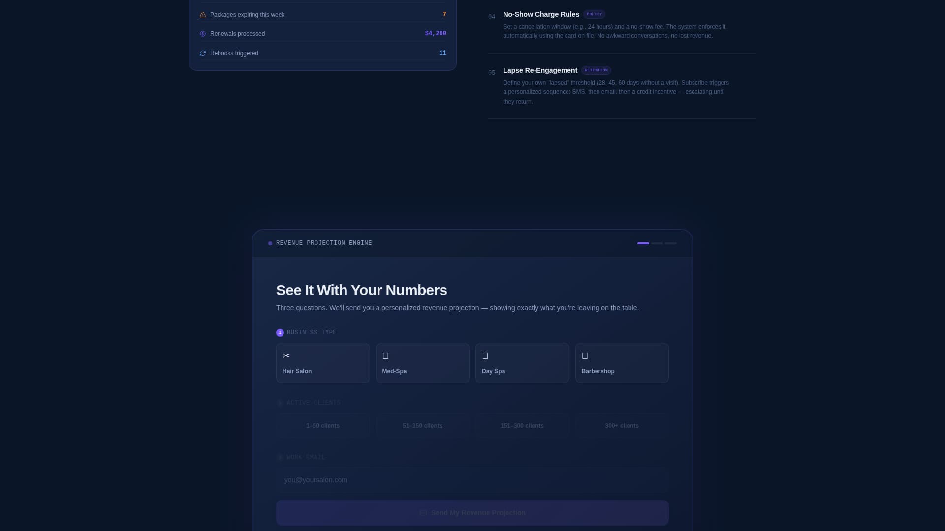 Salon - Modern & Landing Page Template