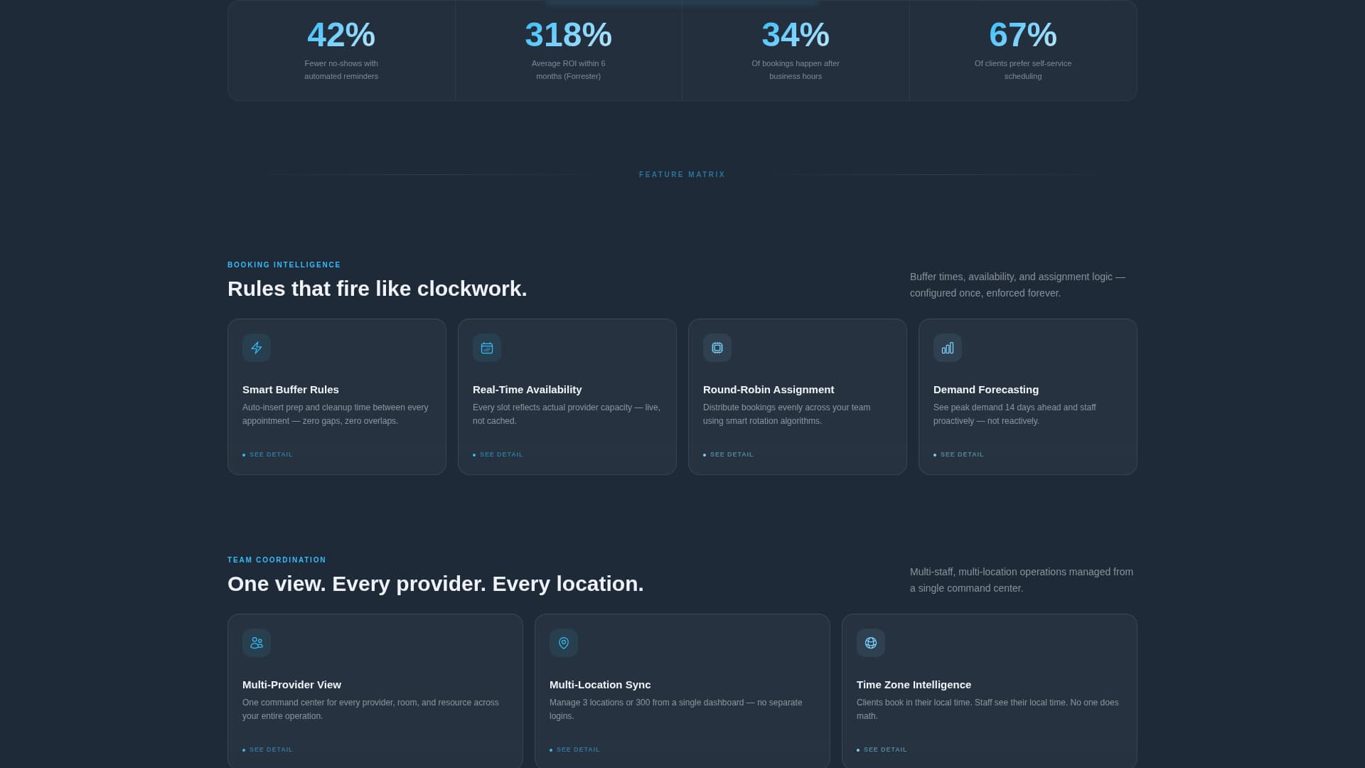 Schedule - Precision Appointment Landing Page Template