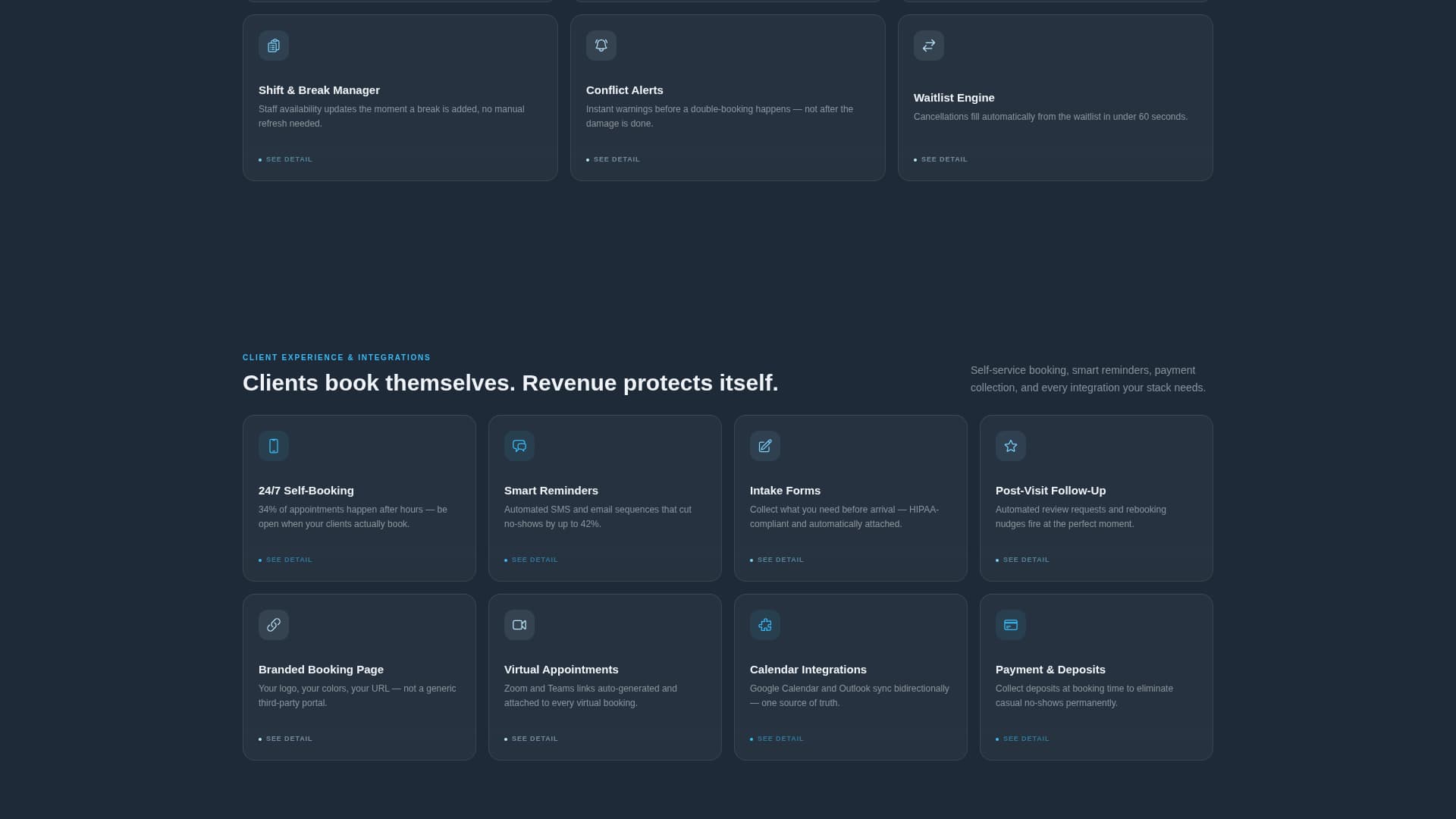 Schedule - Precision Appointment Landing Page Template