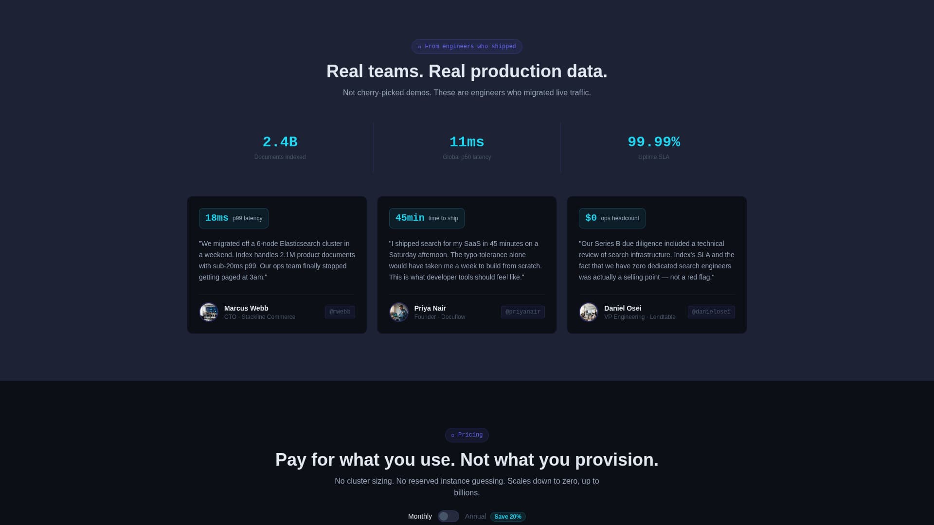 Index - Lightning Search Landing Page Template