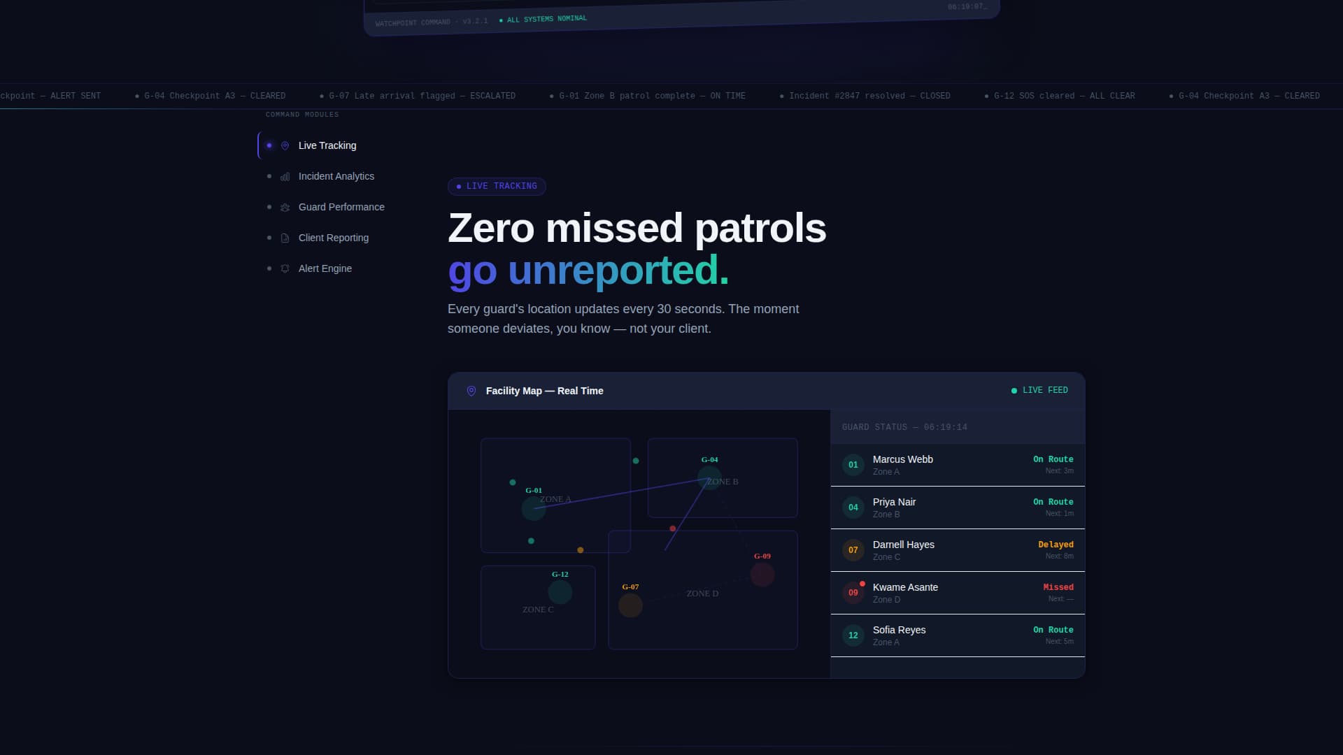 Security Guard Vertical SaaS Directory Website Template