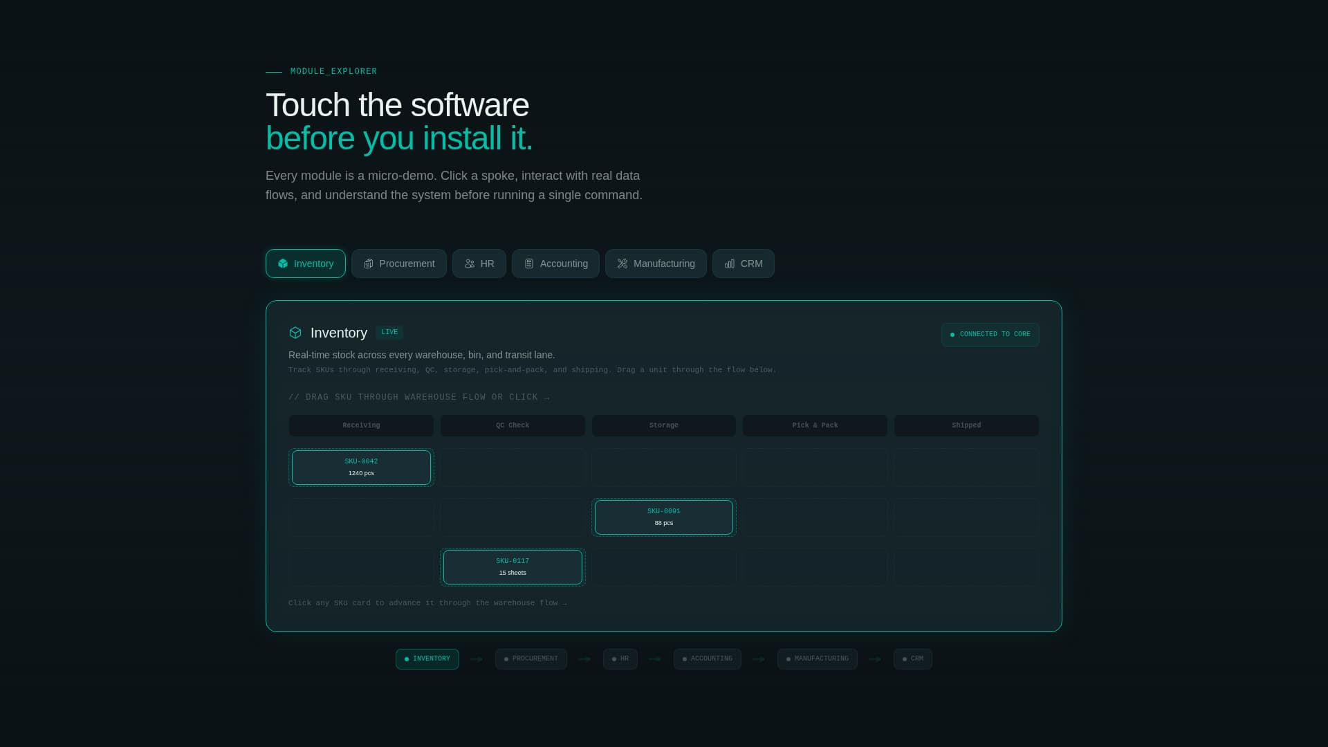 Deploy - Powerful ERP Landing Page Template