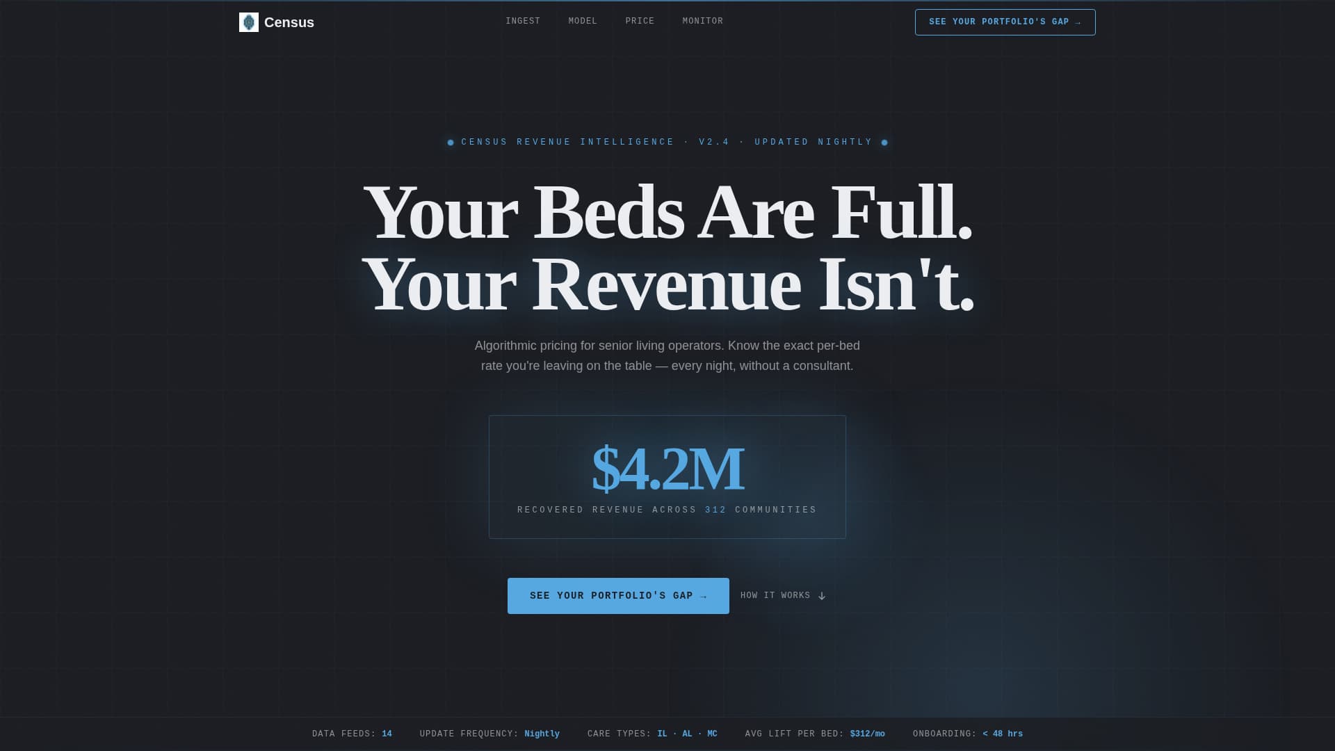 AI for Senior Care Portfolio Website Template